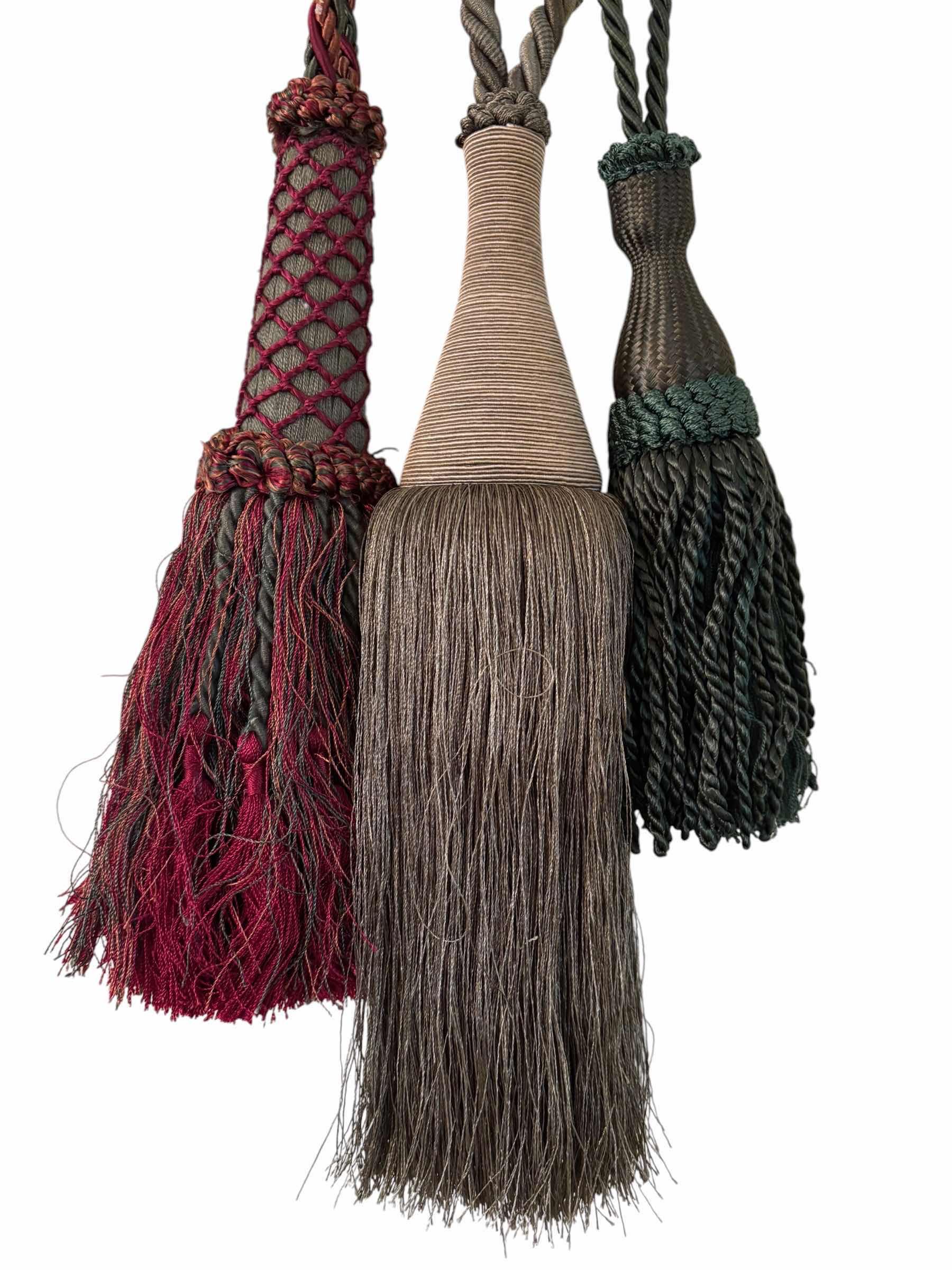 Photo 1 of DECORATIVE CURTAIN TIE BACKS (1 SET)