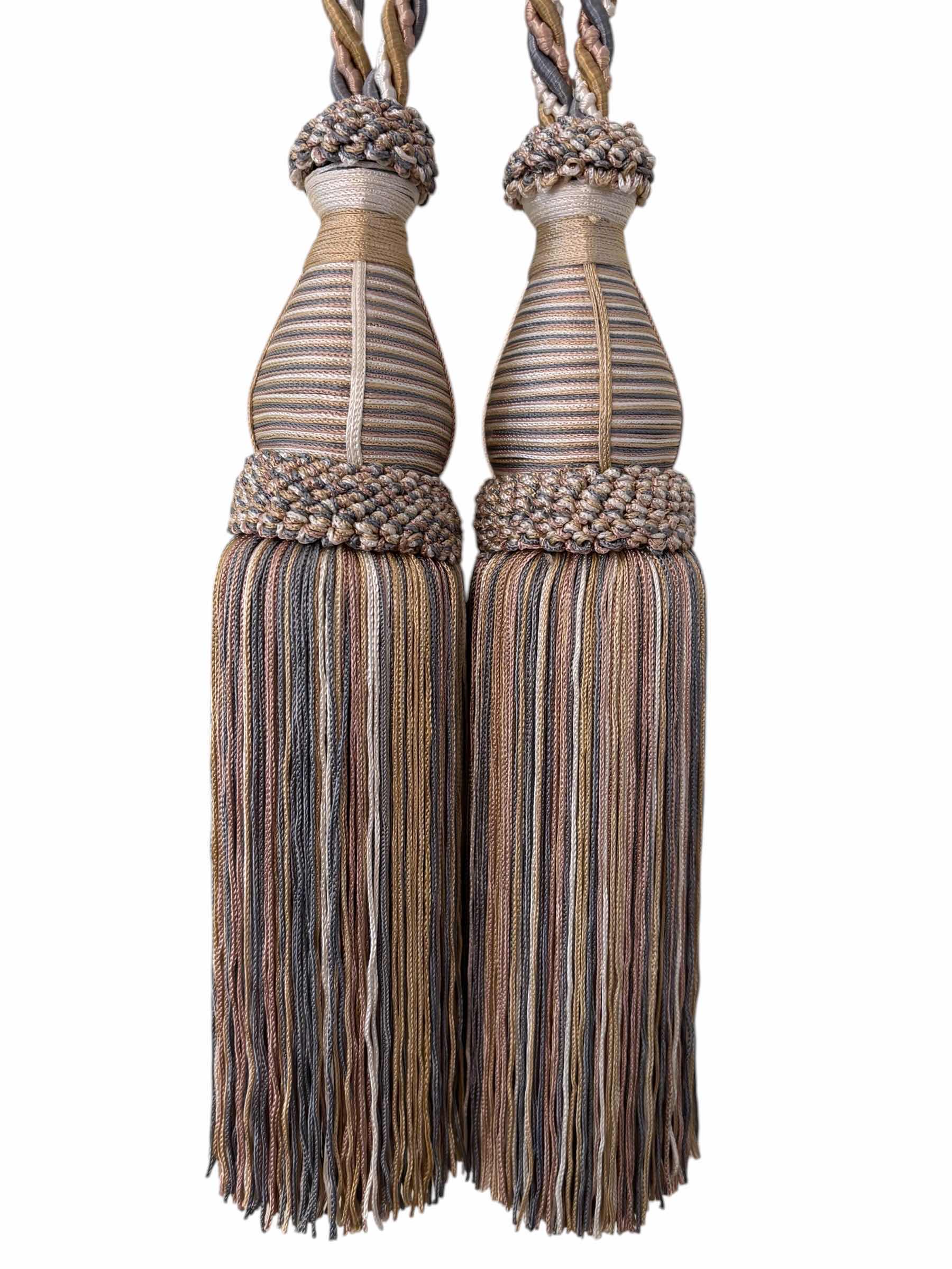 Photo 1 of DECORATIVE CURTAIN TIE BACKS (1 SET)