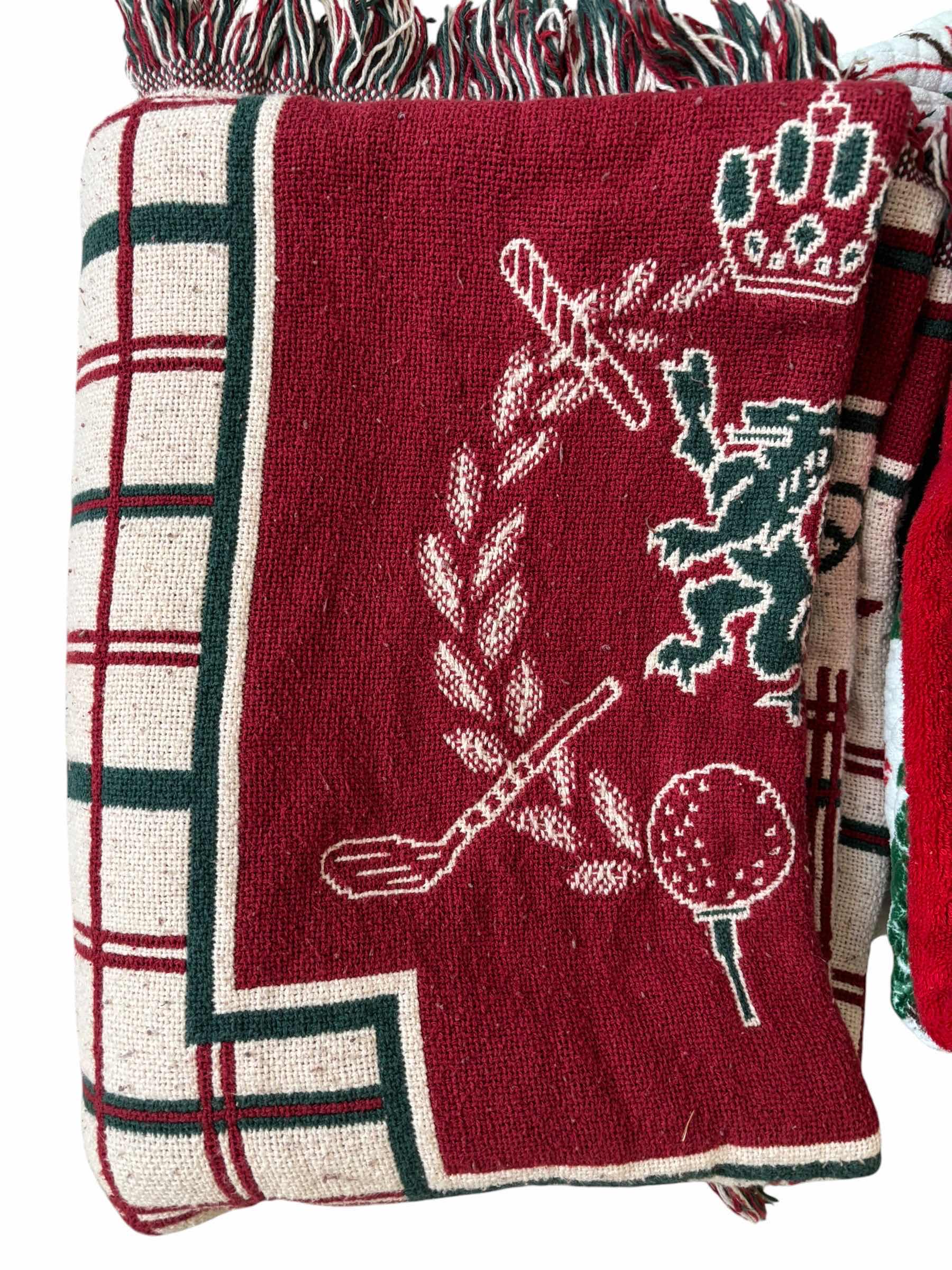 Photo 1 of BLANKET & CHRISTMAS TOWELS