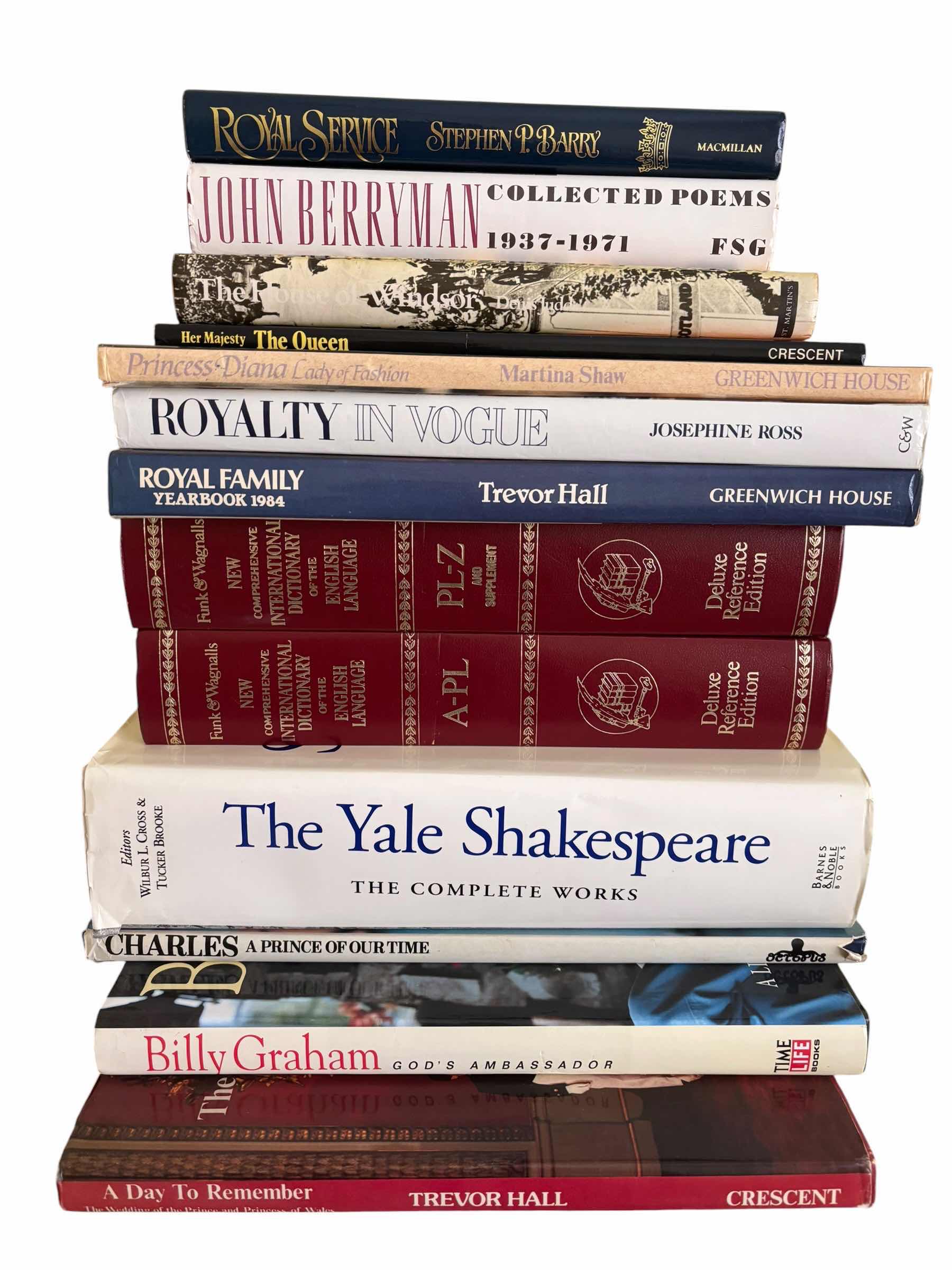 Photo 1 of COLLECTION OF BOOKS, INCLUDING COMPREHENSIVE INTERNATIONAL DICTIONARIES
