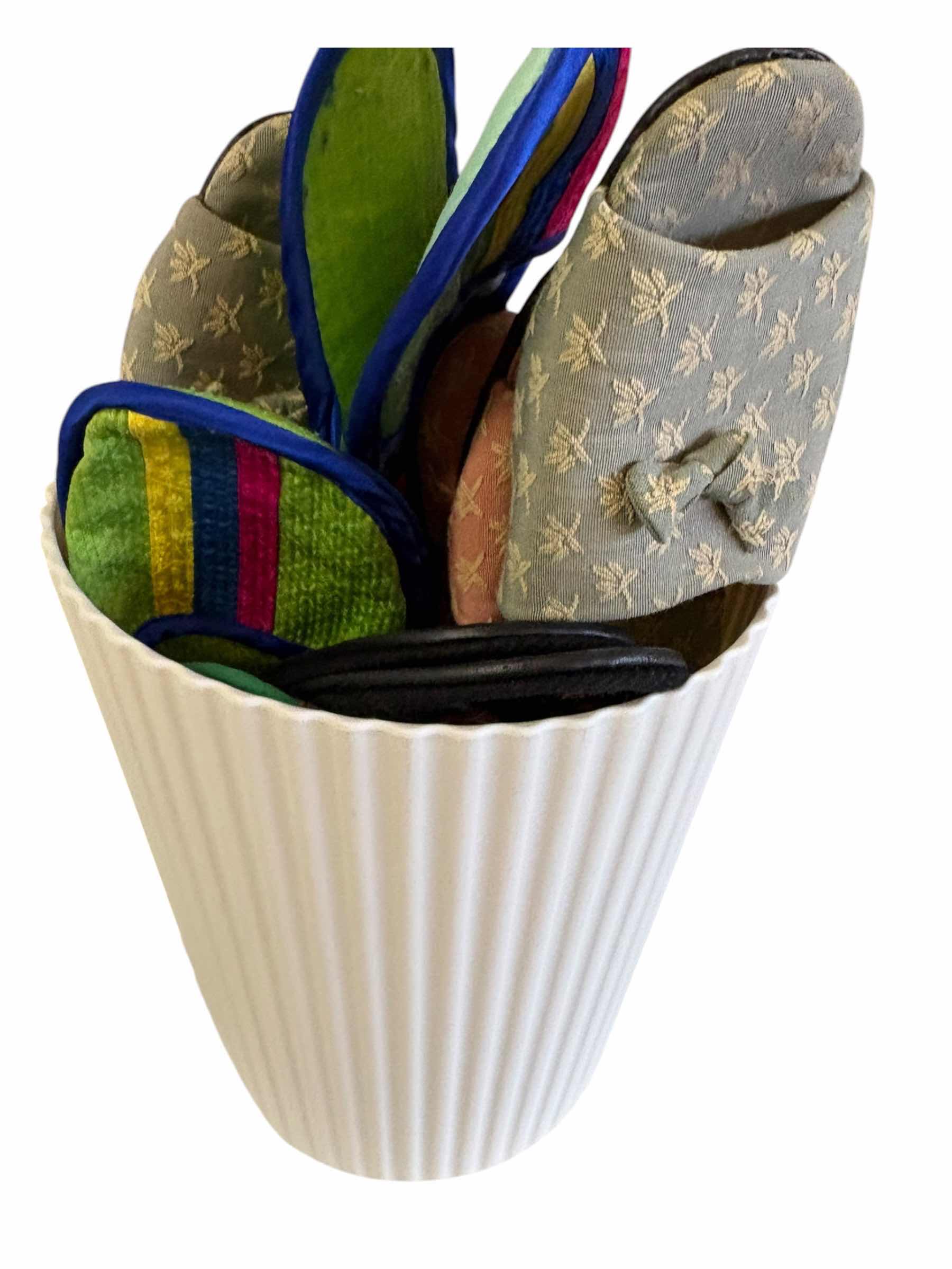 Photo 1 of (2)PCS SHOE STORAGE ORGANIZER WITH ASSORTED WOMEN’S SHOES & SLIPPERS SIZE 7 
35.5”X12.5”H32”
