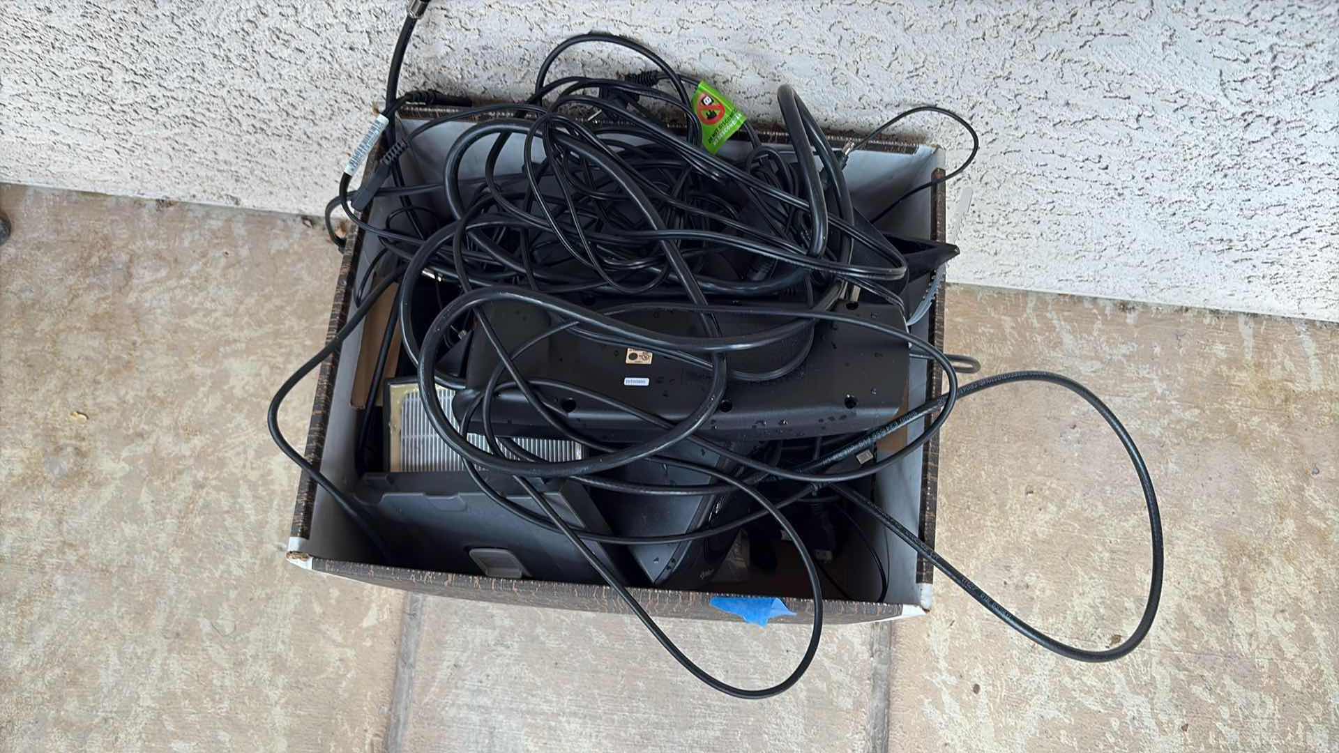 Photo 1 of BOX OF CHORDS, SPEAKERS, & MORE