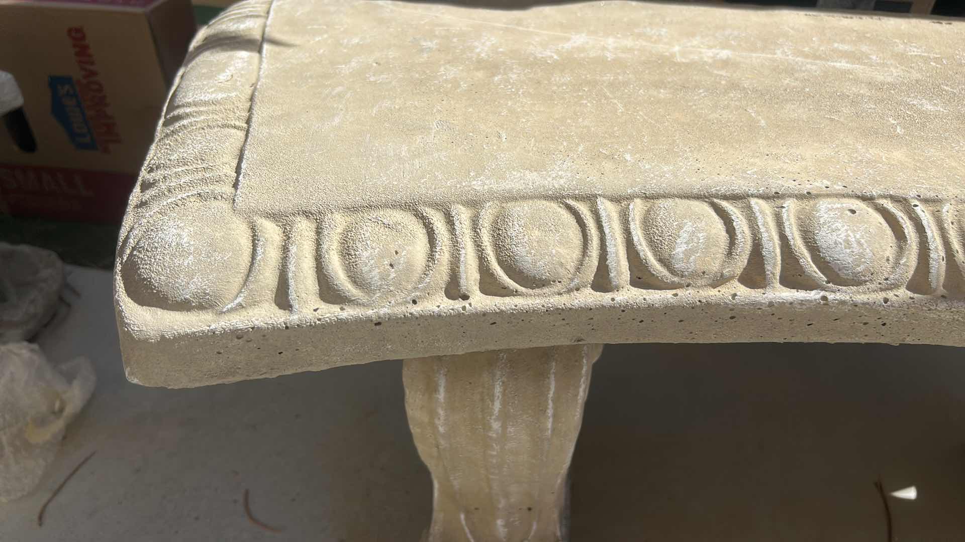 View 3 of DESERT SAND GARDEN BENCH 42“ x 15“ x H16 1/2“