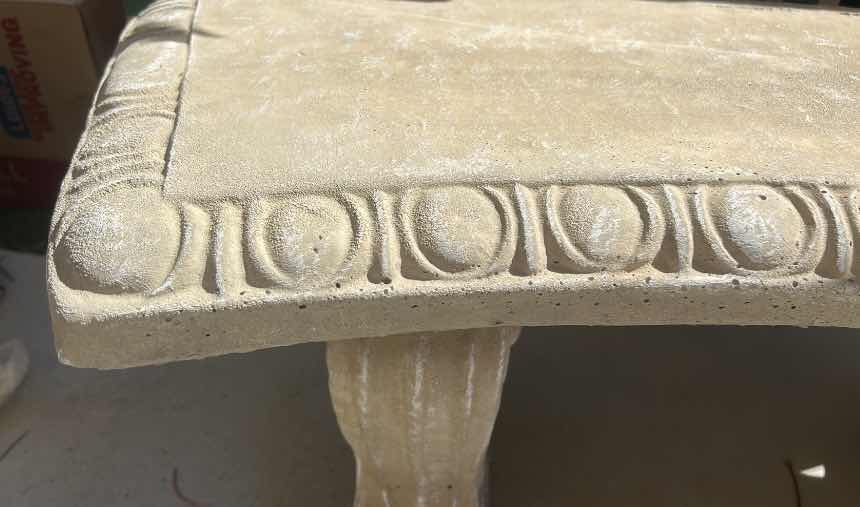 View 3 of DESERT SAND GARDEN BENCH 42“ x 15“ x H16 1/2“