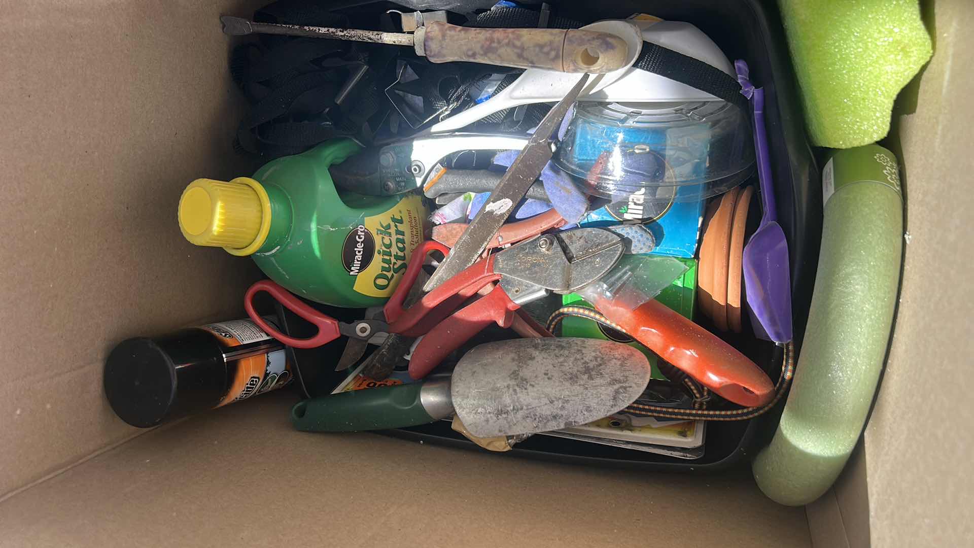 Photo 1 of BOX FULL OF GARDENING SUPPLIES, AND TOOLS