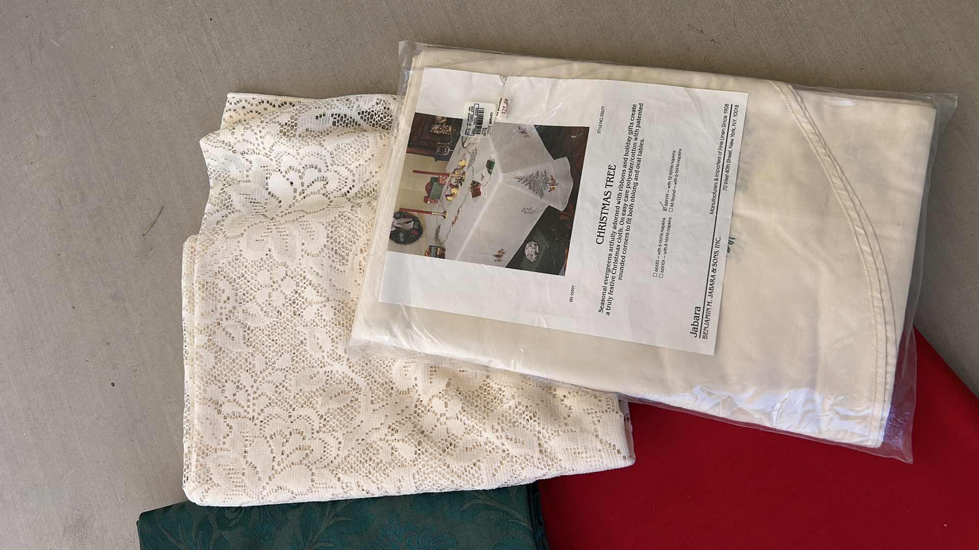 Photo 1 of CHRISTMAS TABLECLOTHS