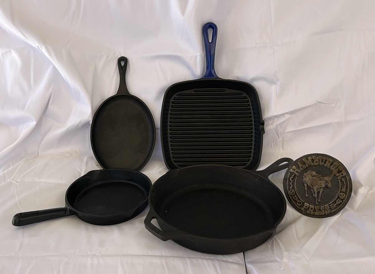 Photo 1 of CAST-IRON SKILLETS AND MORE
