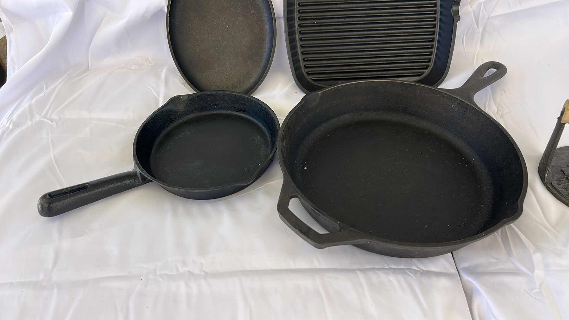 Photo 1 of CAST-IRON SKILLETS AND MORE