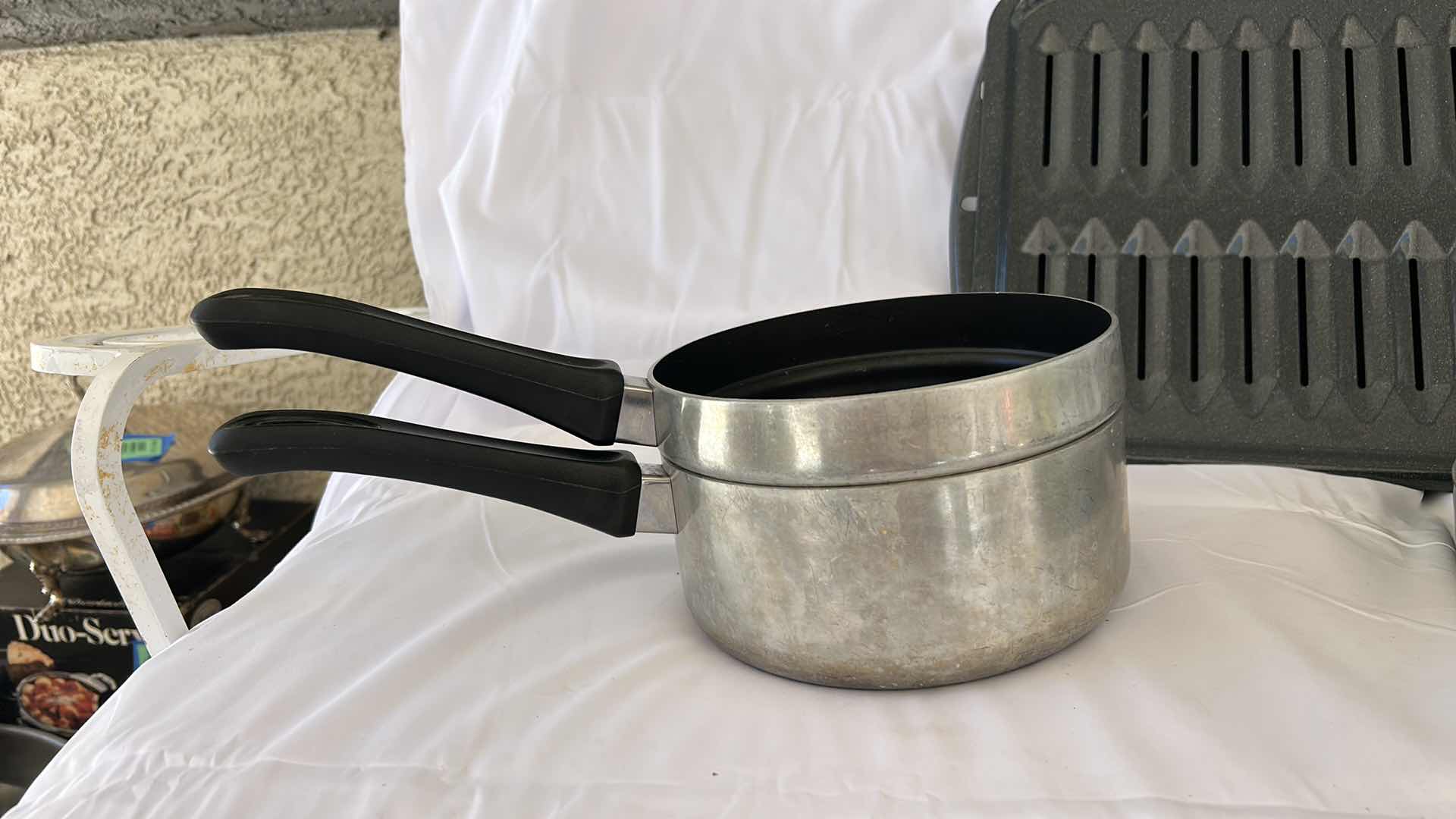 Photo 1 of SKILLETS, POTS AND PANS