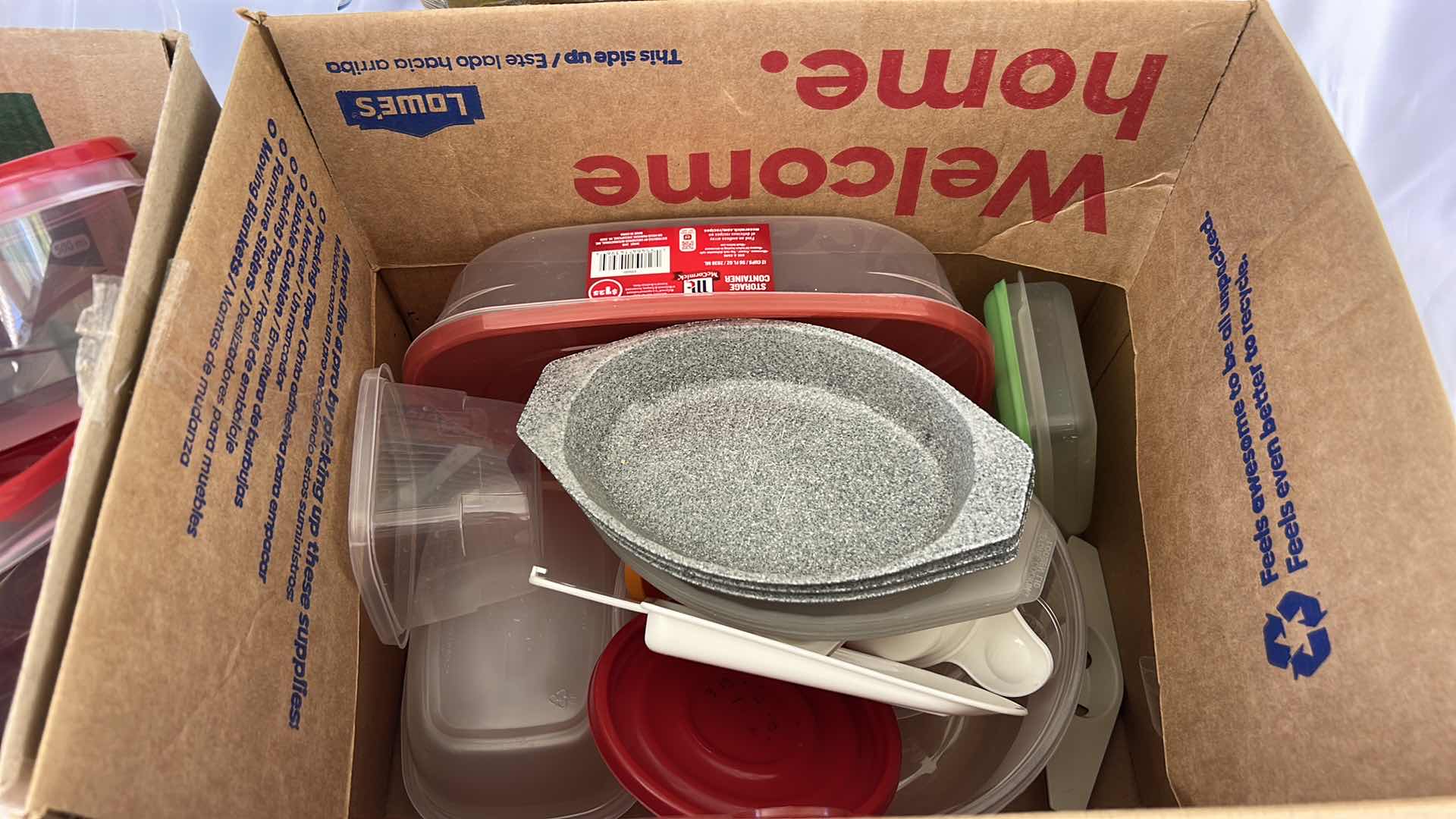 Photo 1 of PLASTIC FOOD STORAGE CONTAINERS AND MORE