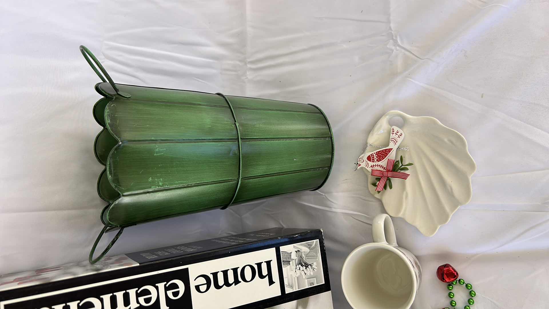 Photo 1 of CHRISTMAS ITEMS – CANDLESTICKS, COFFEE MUGS, AND MORE