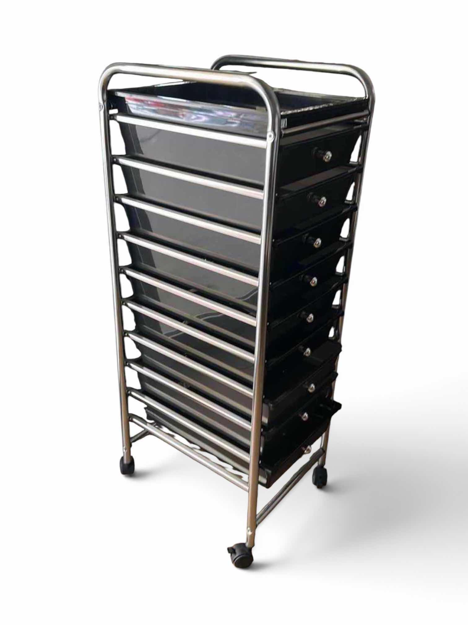 Photo 1 of 10-DRAWER ROLLING STORAGE CART 13“ x 15“ x H38“