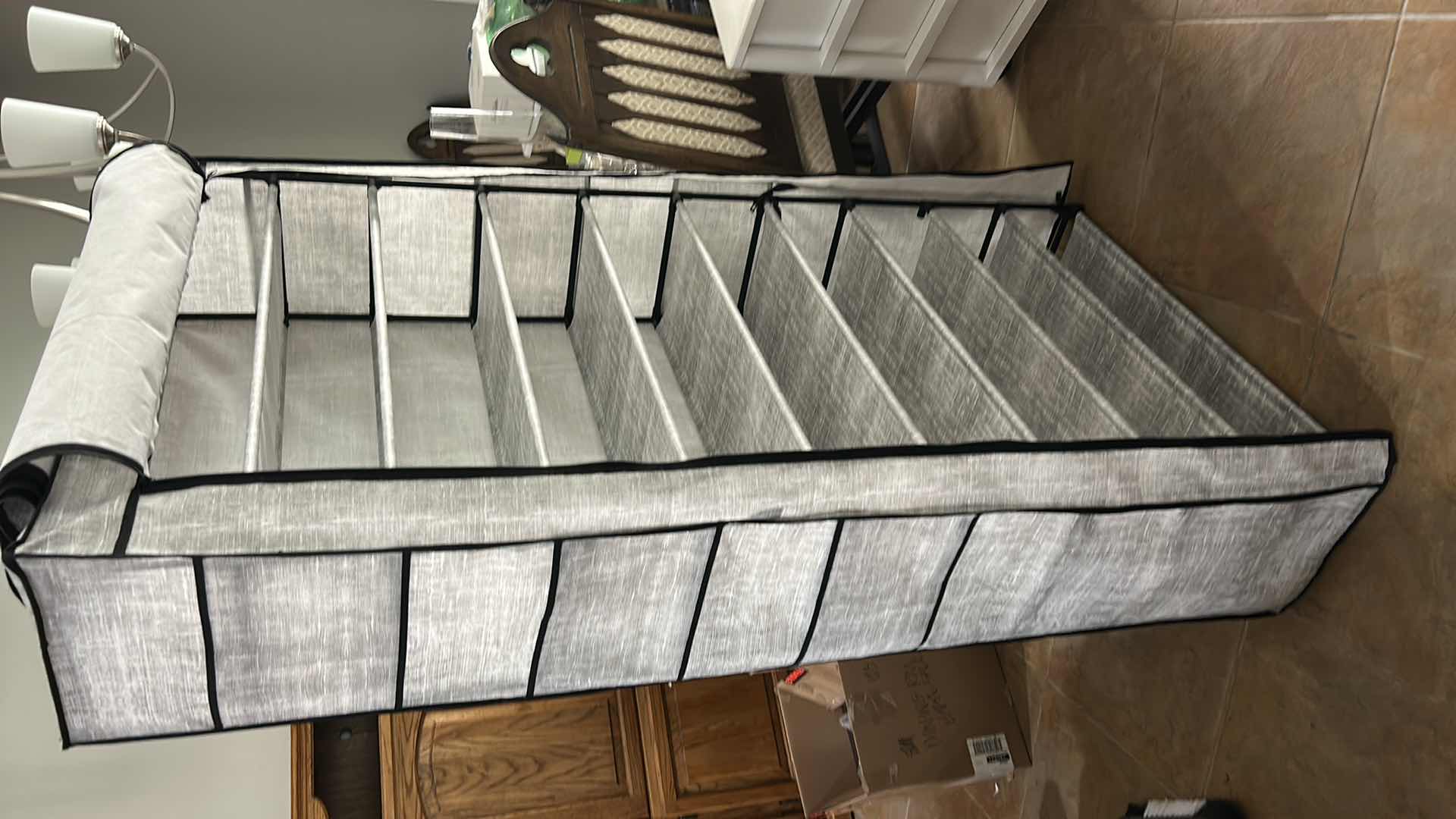 Photo 1 of FREESTANDING 10-TIER FABRIC SHOE RACK ORGANIZER 33 1/2“ x 11 1/2“ x H67 1/2”