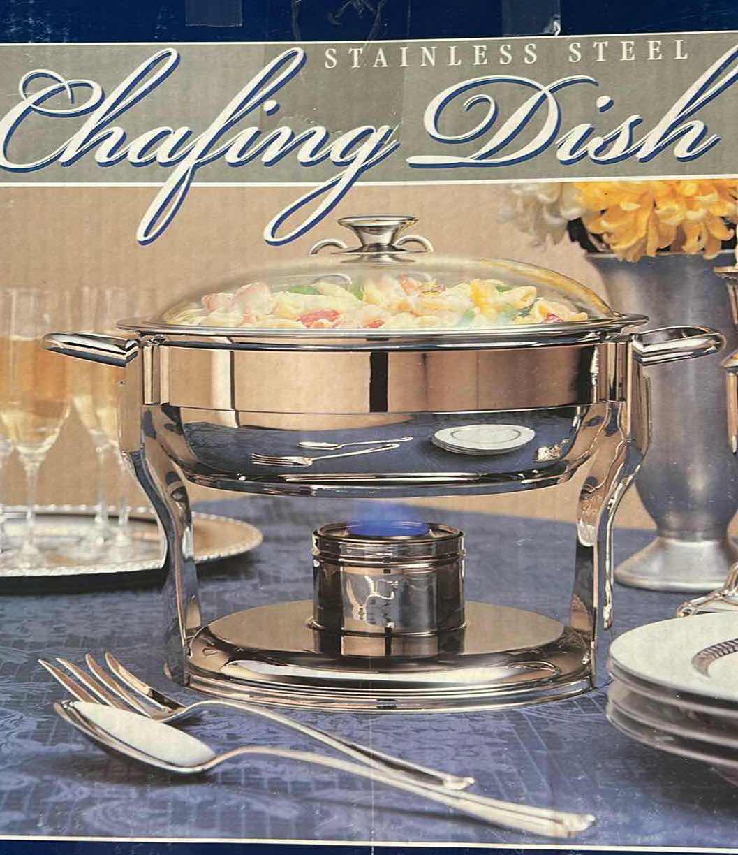 Photo 1 of STAINLESS STEEL CHAFING DISH