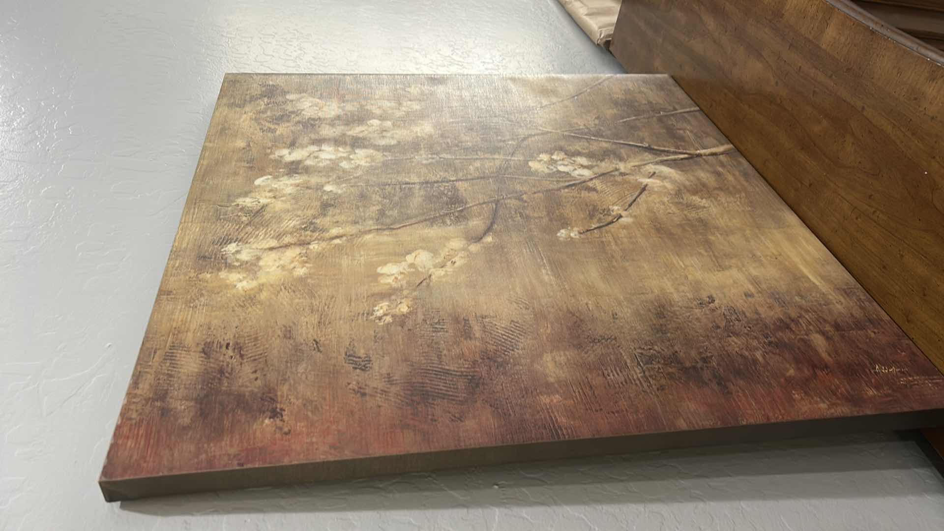 View 5 of STRETCHED CANVAS, WINSTON PORTER “ANJONETTE BLOSSOM” PAINTING PRINT X SIMON ADDYMAN 34 1/2“ x H34 1/2“