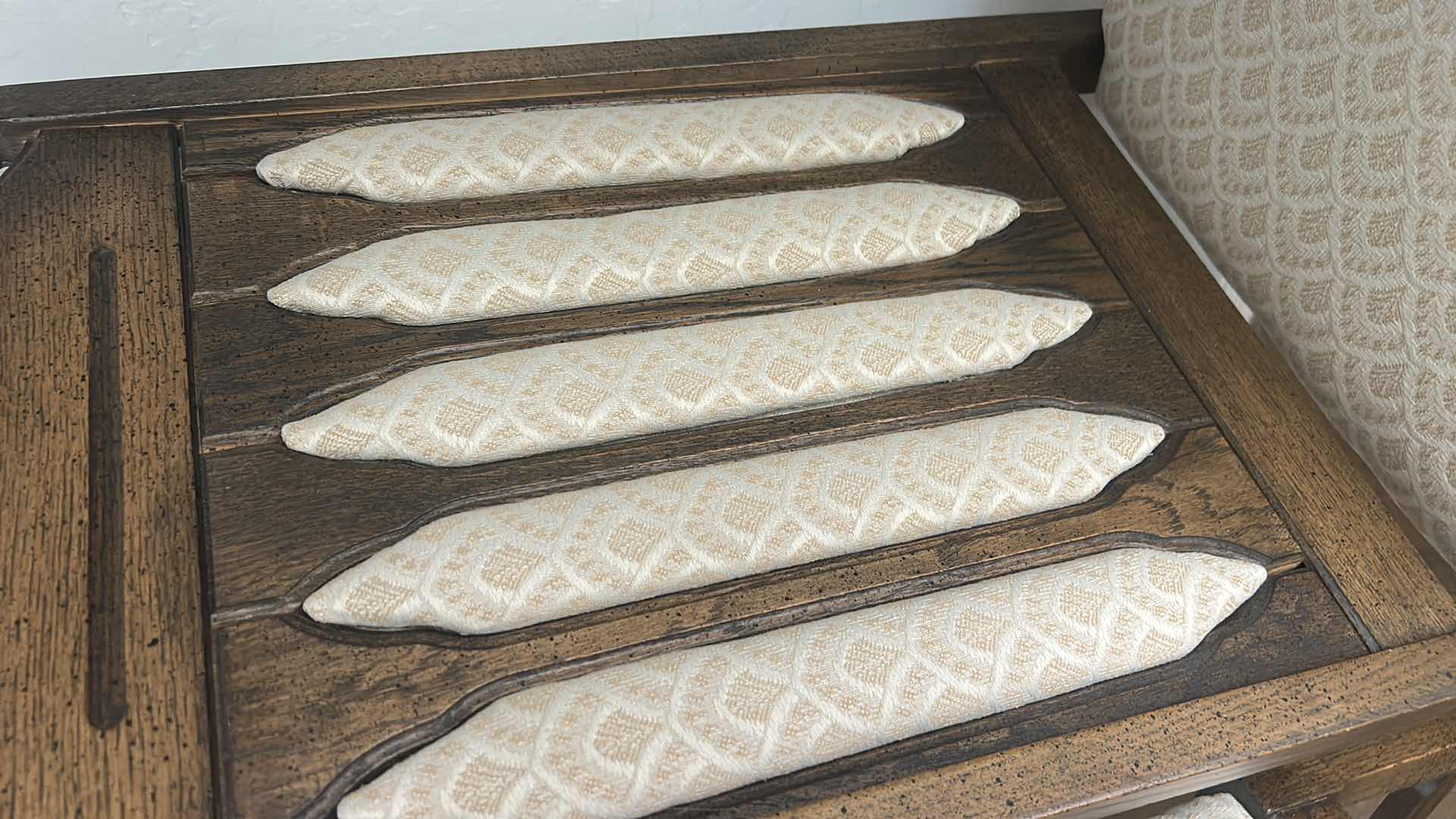 Photo 1 of CUSTOM WALNUT GOTHIC REVIVAL-STYLE DINING CHAIR