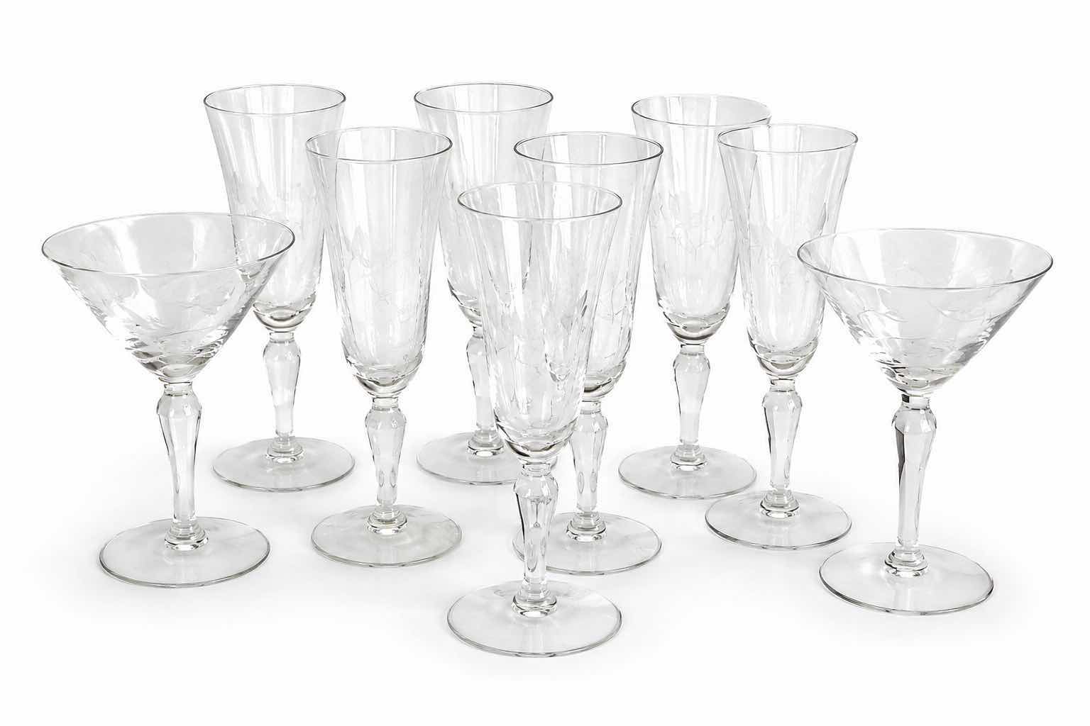 Photo 1 of 8 PC STEMWARE