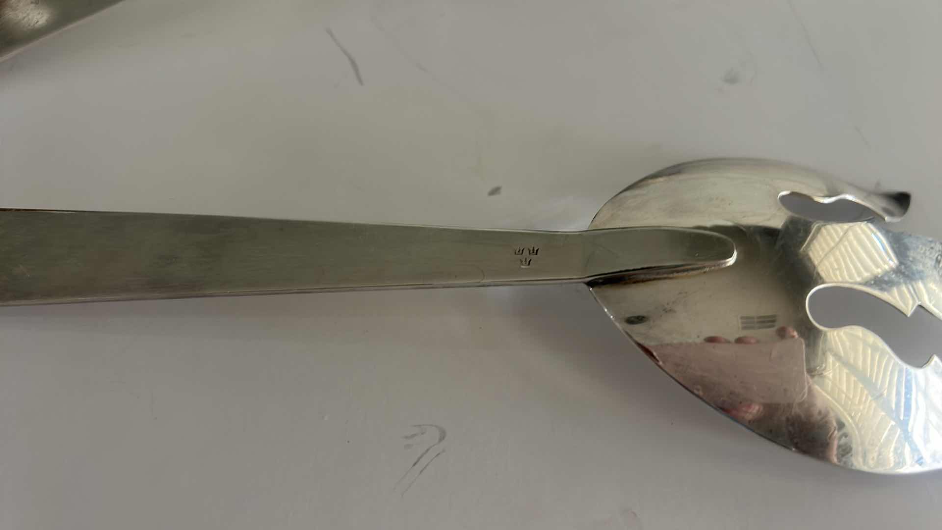 Photo 1 of 3 FLATWARE PCS (2 CROWNS SILVERSMITHS)