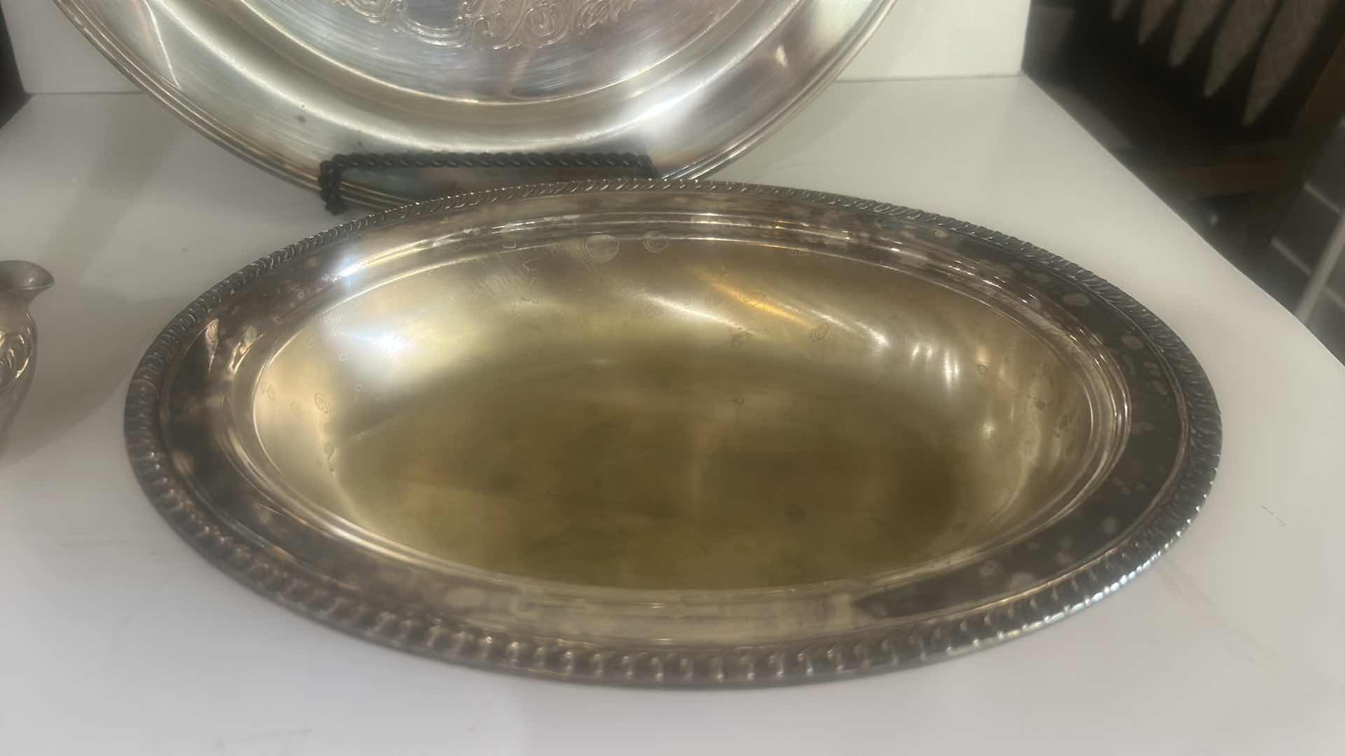 Photo 1 of SILVER PLATED COLLECTION (TRAY 15 1/4”z)