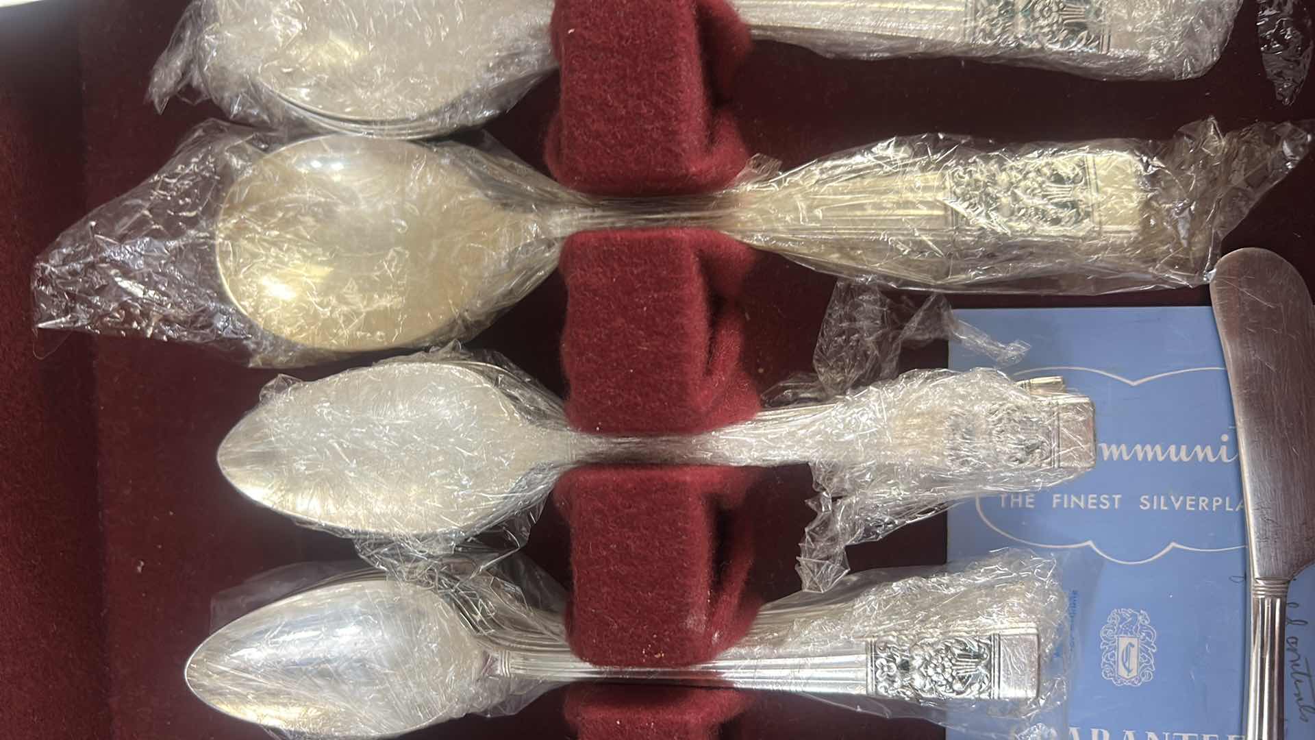 Photo 1 of 64 PC VINTAGE COMMUNITY SILVERPLATE FLATWARE SET + 7 MISC FLATWARE