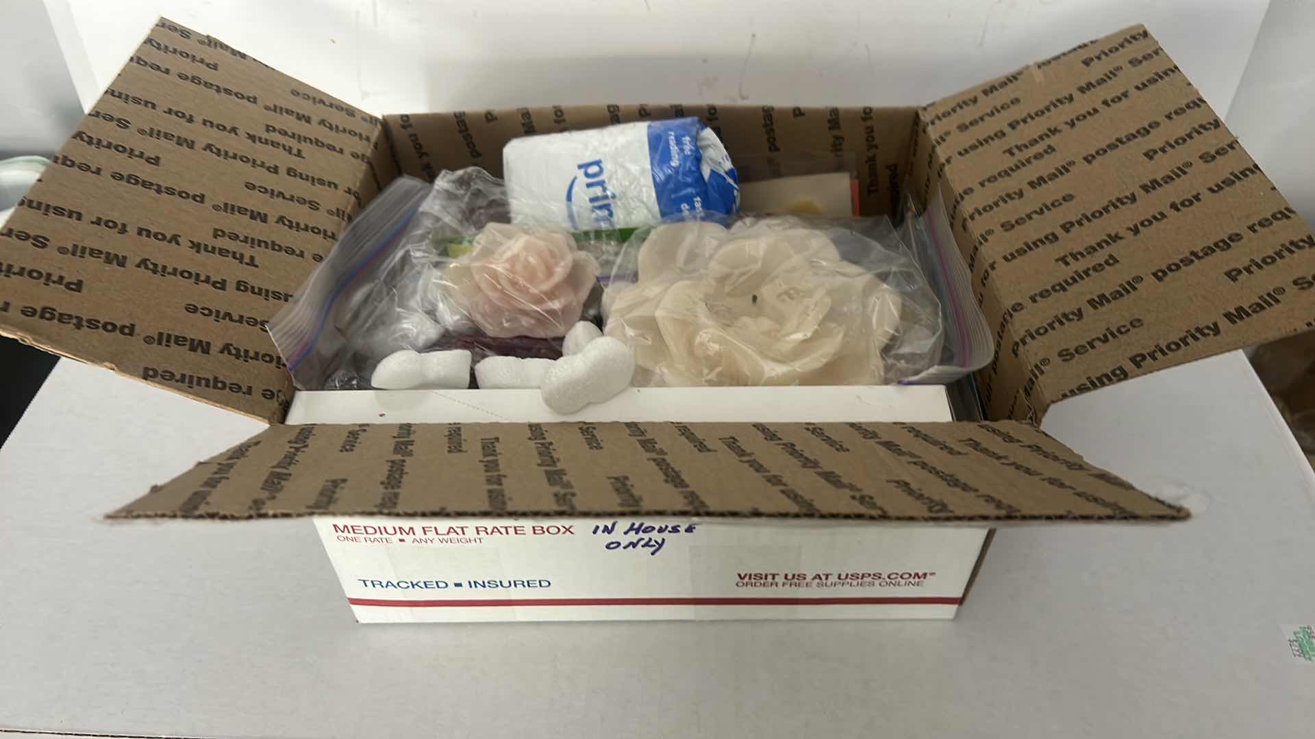 Photo 1 of BOX FULL OF CANDLES AND ACCESSORIES