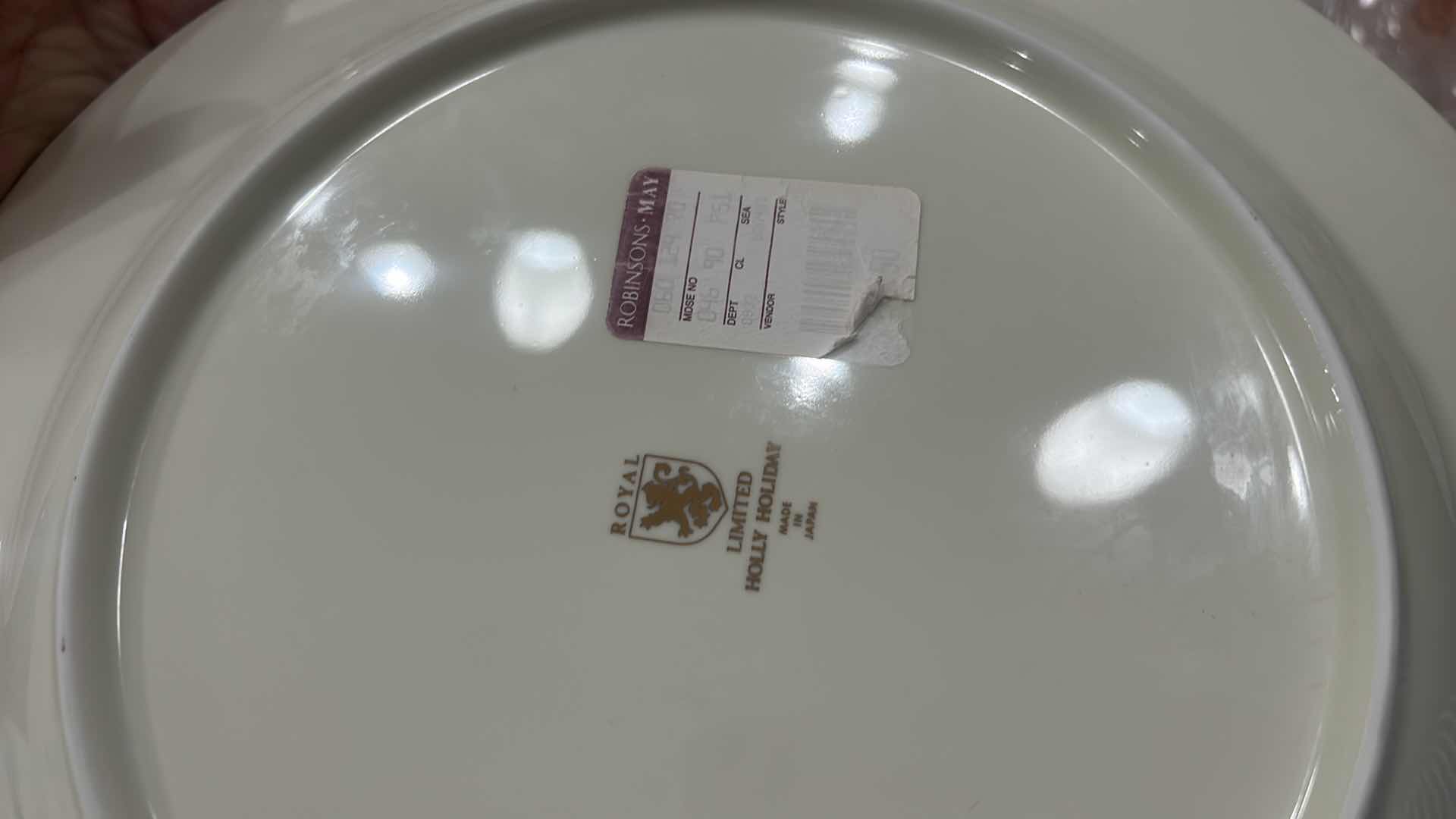 Photo 1 of MIX OF VINTAGE HOLIDAY TABLEWARE, MID-CENTURY DEPRESSION GLASS, AND ANTIQUE IRONSTONE.