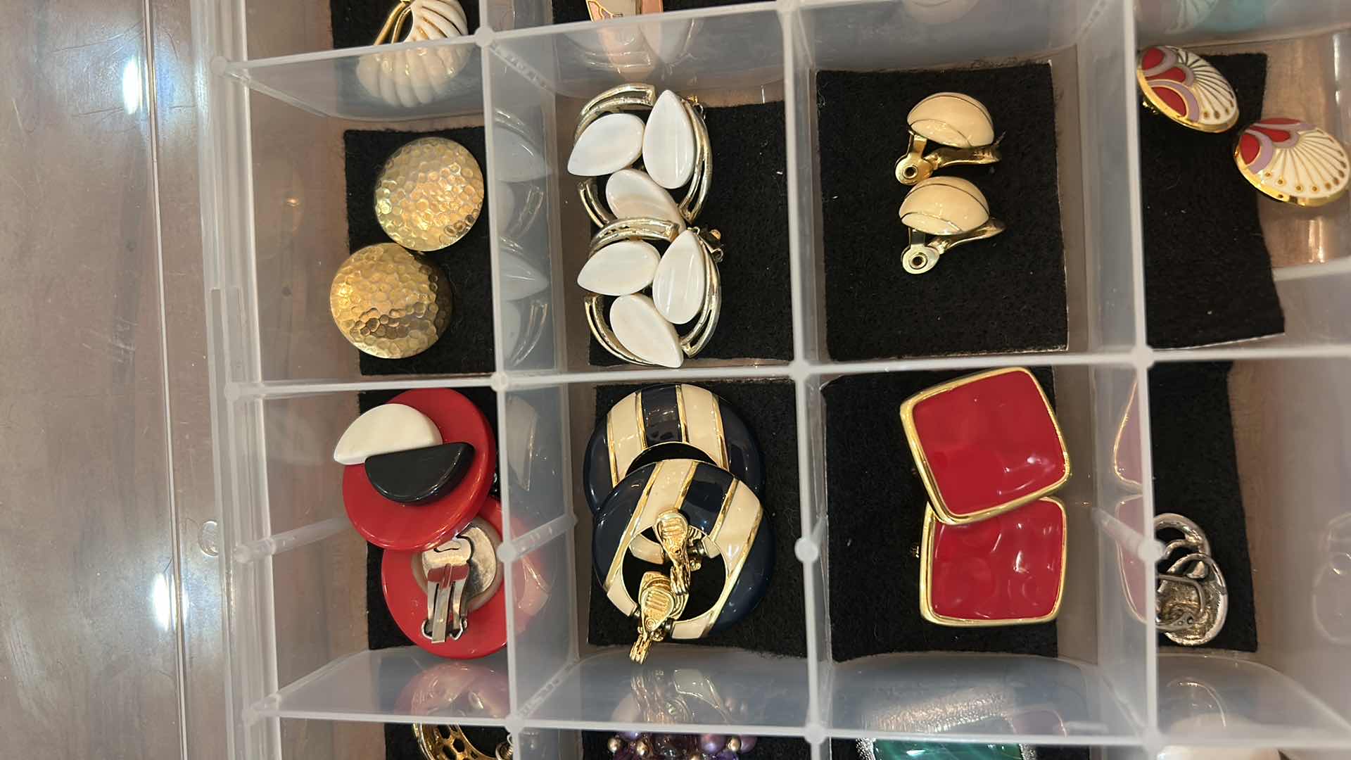 Photo 1 of VINTAGE CLIP ON EARRINGS