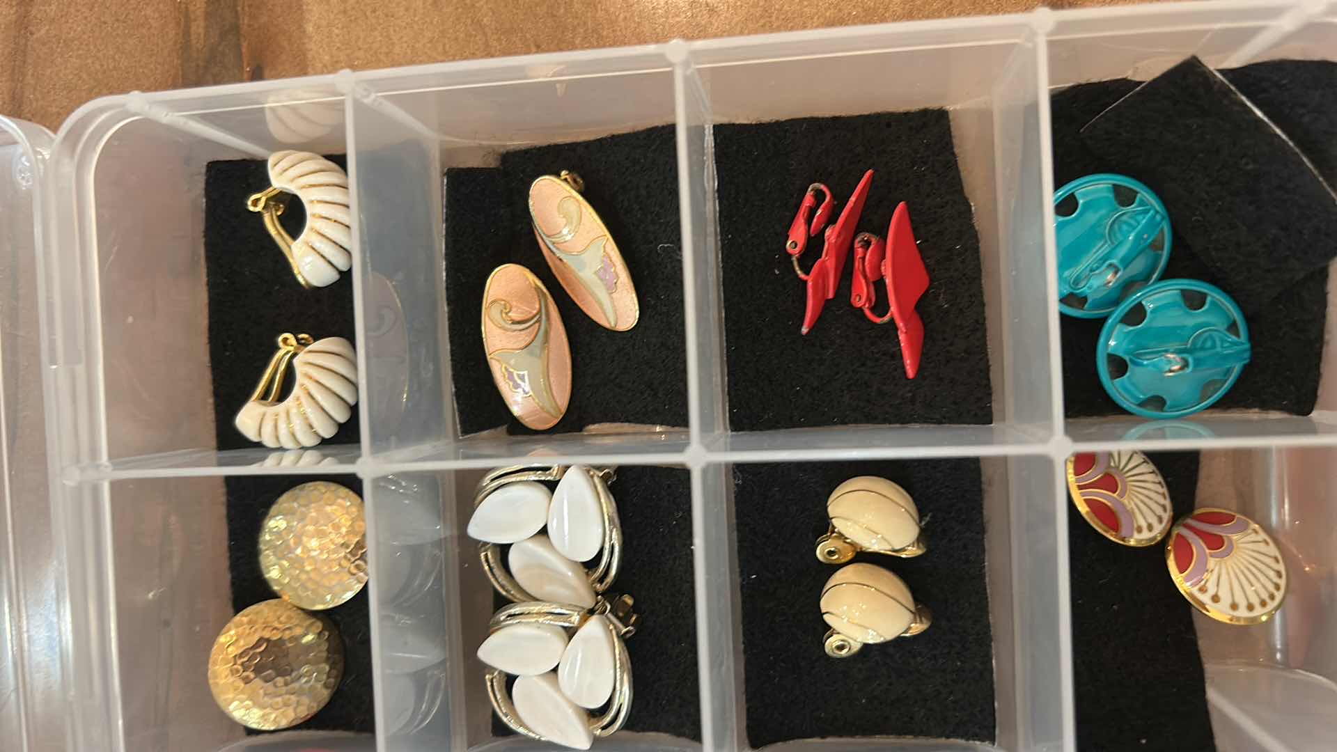 Photo 1 of VINTAGE CLIP ON EARRINGS