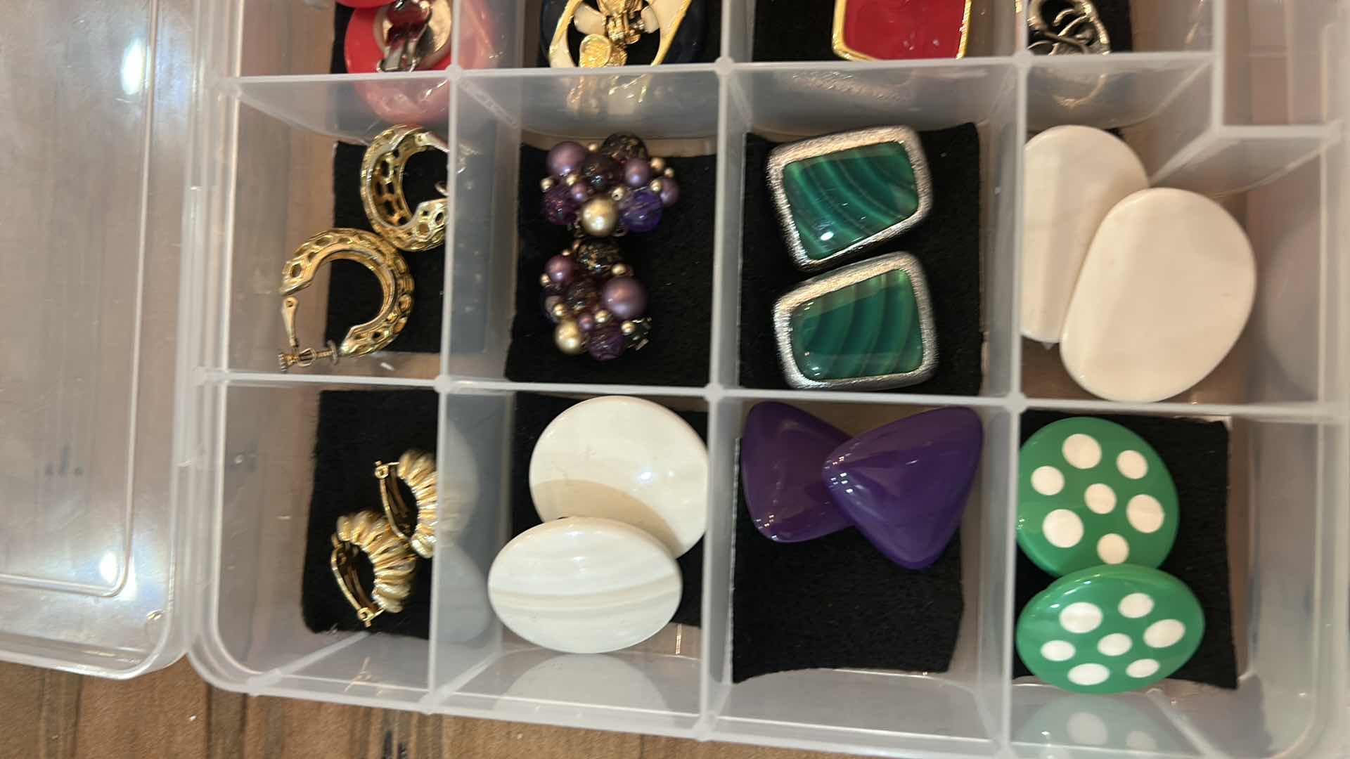 Photo 1 of VINTAGE CLIP ON EARRINGS