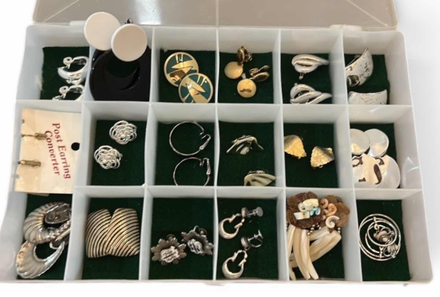 Photo 1 of VINTAGE CLIP ON EARRINGS