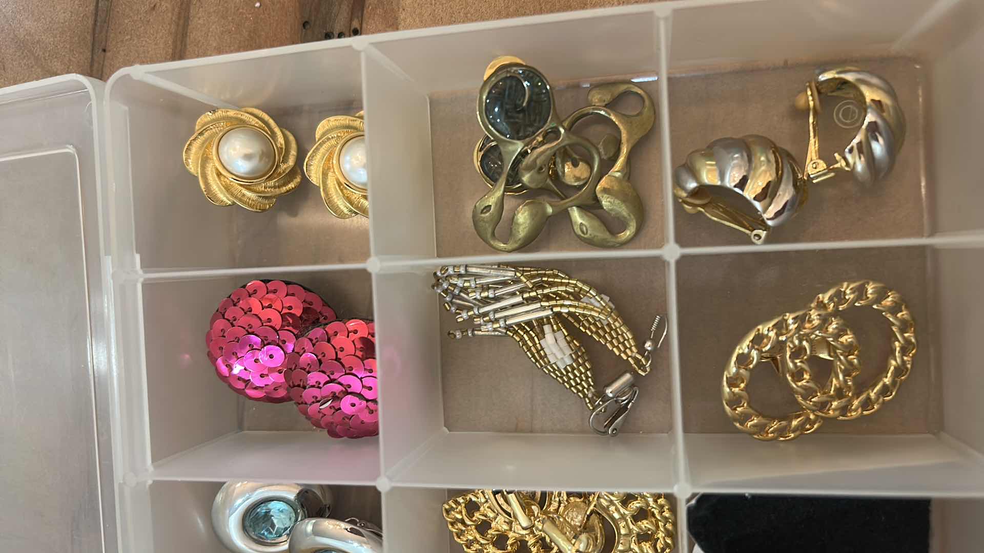 Photo 1 of VINTAGE CLIP ON EARRINGS