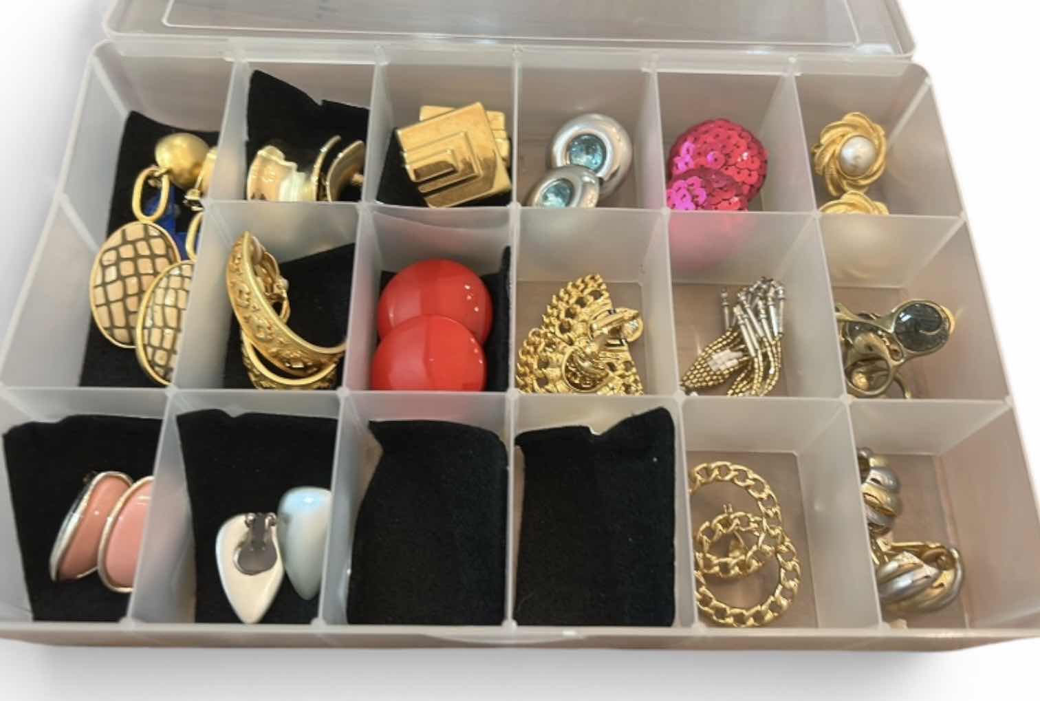 Photo 1 of VINTAGE CLIP ON EARRINGS