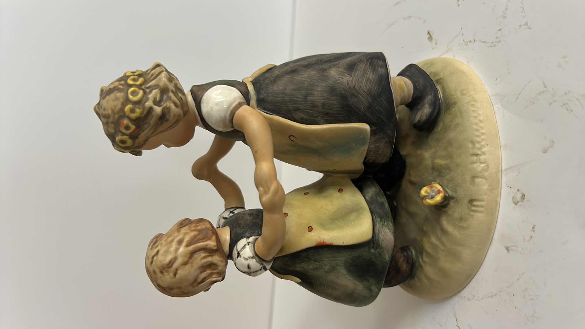 View 4 of GOEBEL HUMMEL "SPRING DANCE," FIGURINE MODEL #353. H7”