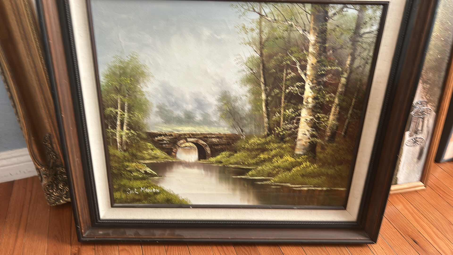 Photo 1 of FRAMED MID TO LATE 20TH CENTURY, ORIGINAL OIL ON CANVAS ARTWORK SIGNED BY ARTIST CARL MADDEN. 31“ x H27“