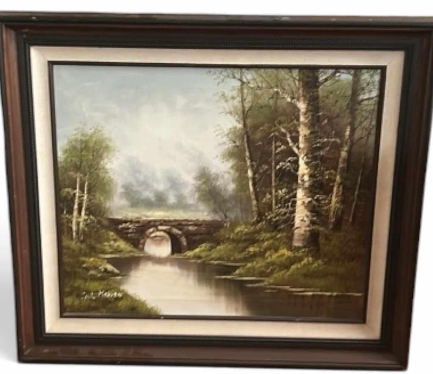 Photo 1 of FRAMED MID TO LATE 20TH CENTURY, ORIGINAL OIL ON CANVAS ARTWORK SIGNED BY ARTIST CARL MADDEN. 31“ x H27“