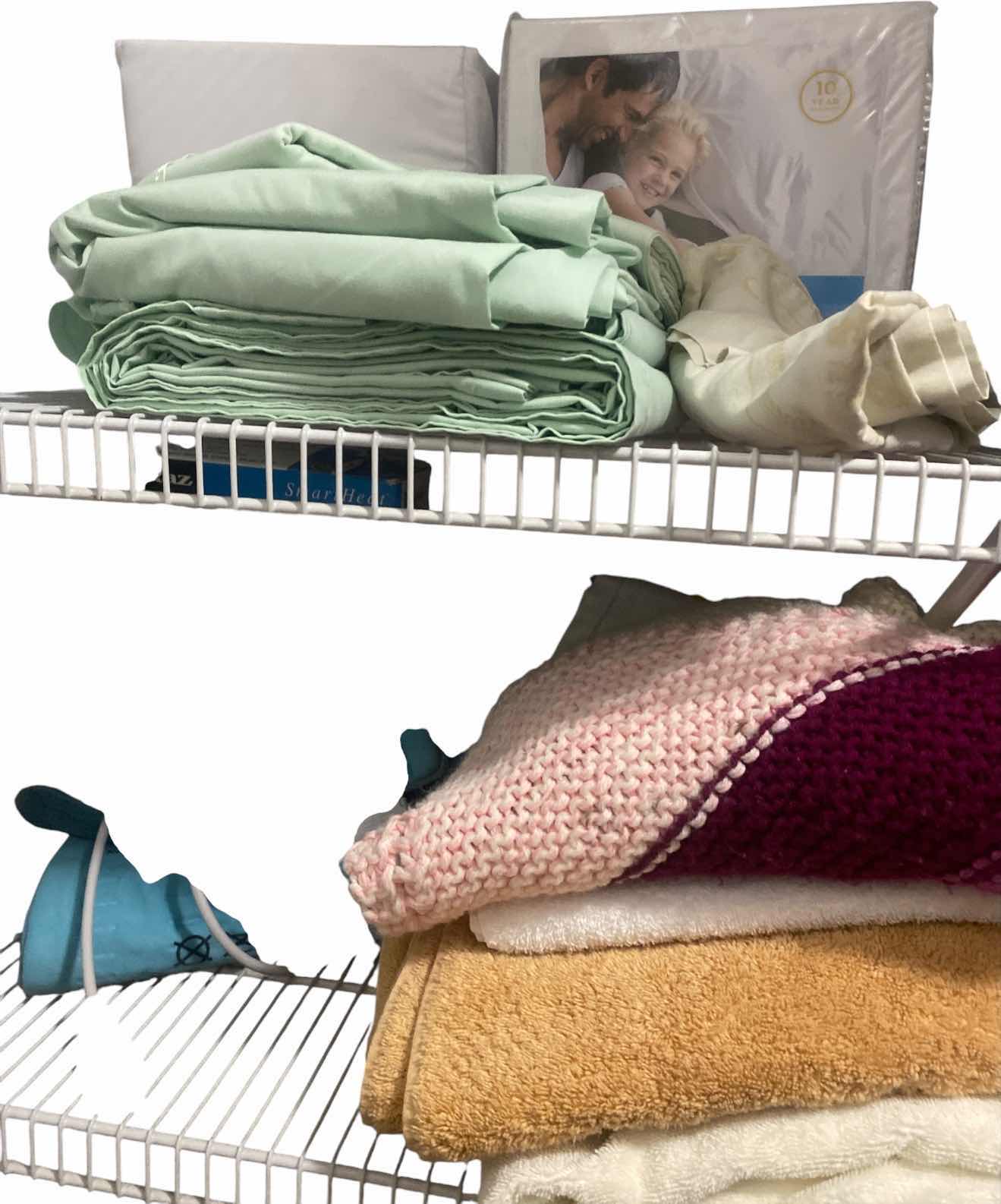 Photo 1 of SHEETS LINENS AND HEATING PADS