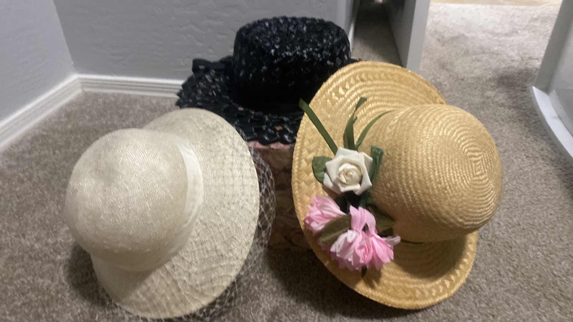 Photo 1 of 8-WOMEN’S HATS WITH 3  BOXES