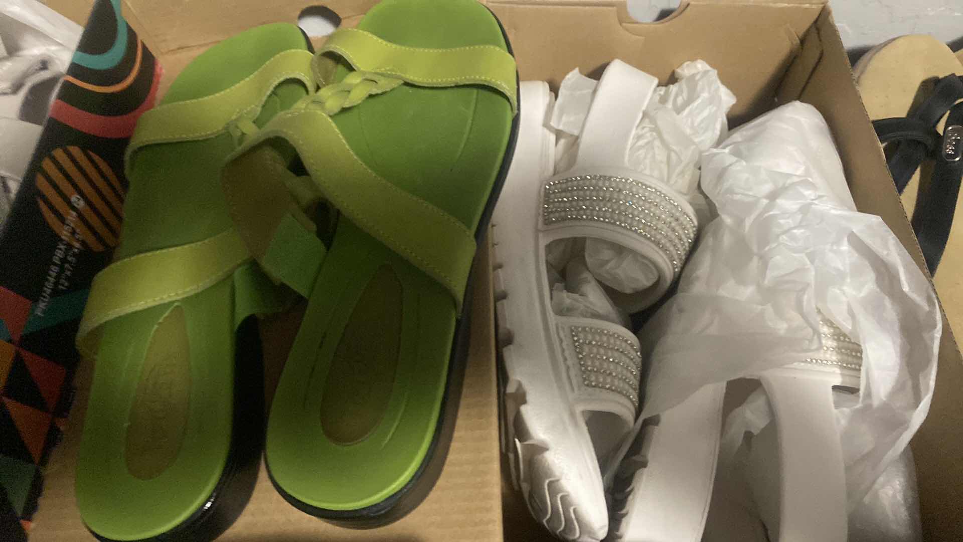 Photo 1 of 6-WOMEN’S SANDALS SIZE 8
