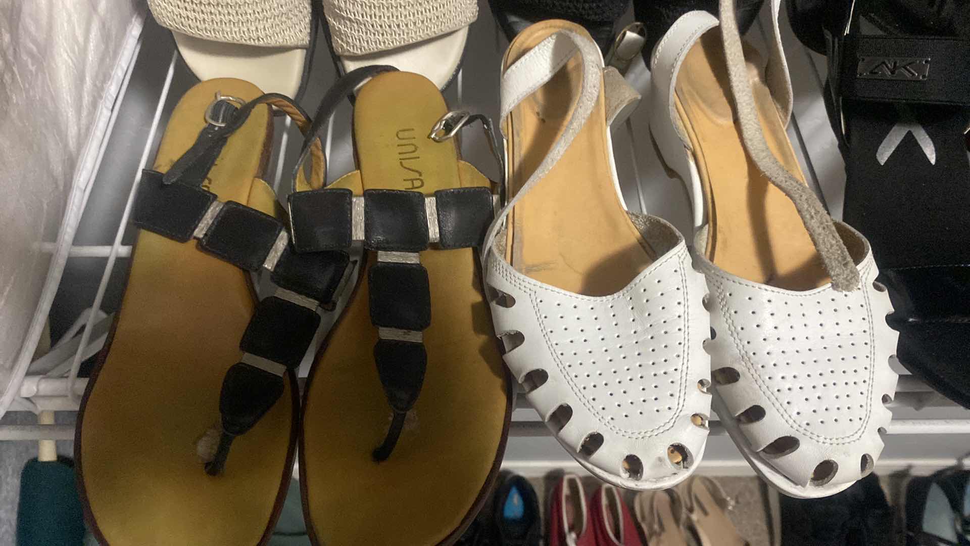 Photo 1 of 8-WOMEN’S SANDALS SIZES 8 & 8 1/2