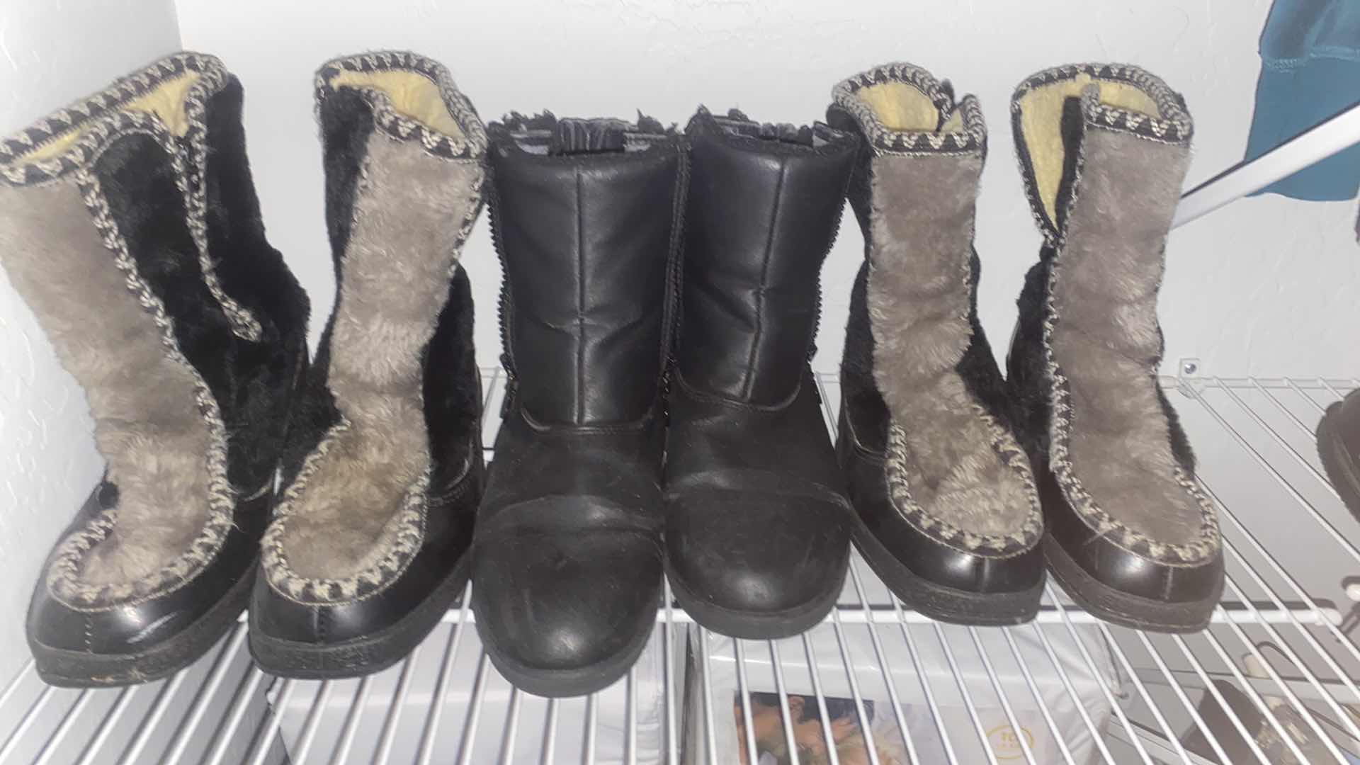 Photo 1 of 4-WOMEN’S BOOTS SIZES 8 & 8 1/2