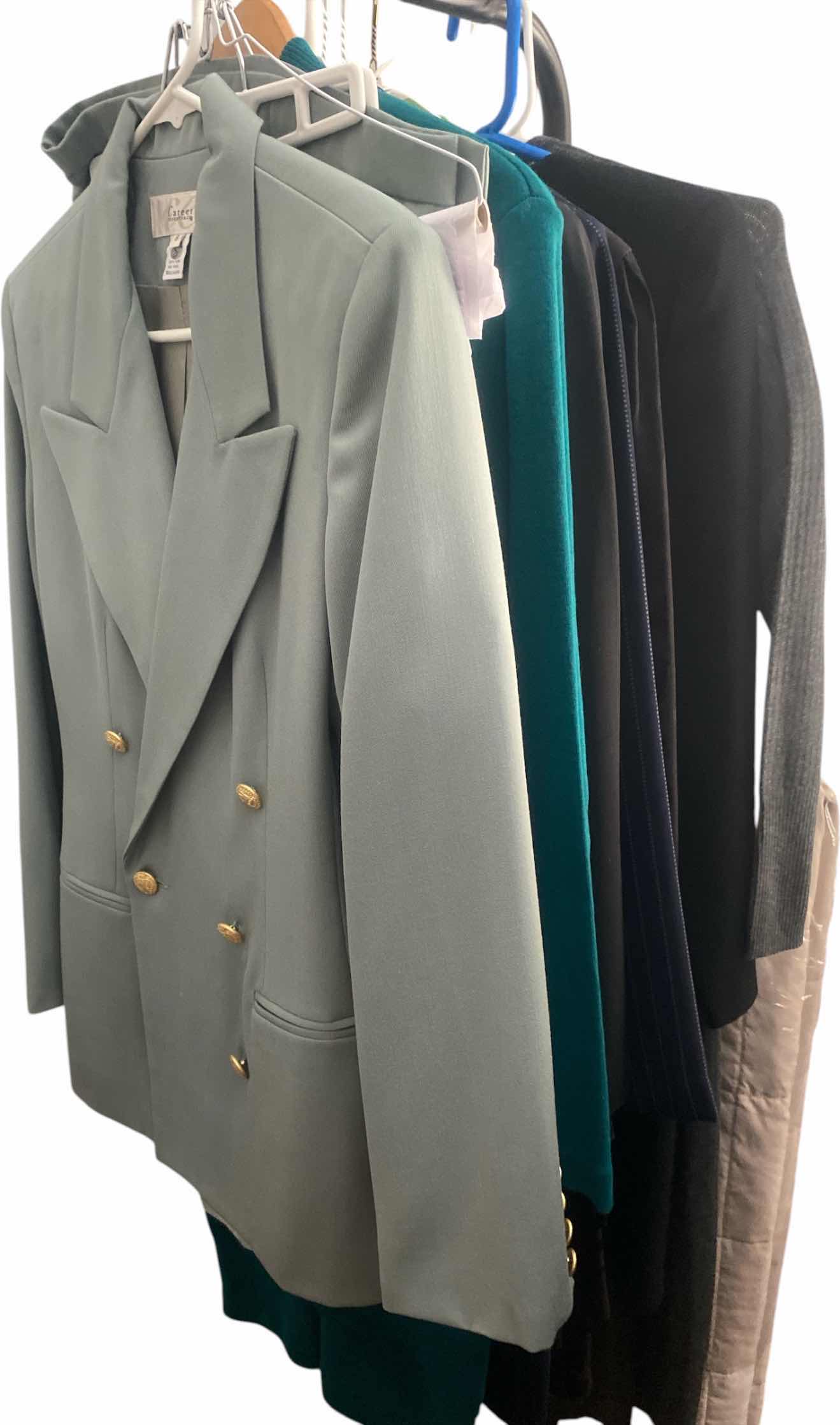 Photo 1 of 9-WOMEN’S CLOTHING SUIT DRESSES AND LONG SWEATER SIZE SIZES SMALL& 6