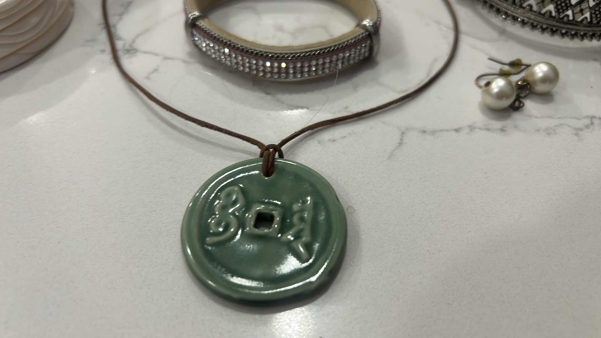 Photo 1 of BRACELETS, EARRINGS, AND NECKLACE
