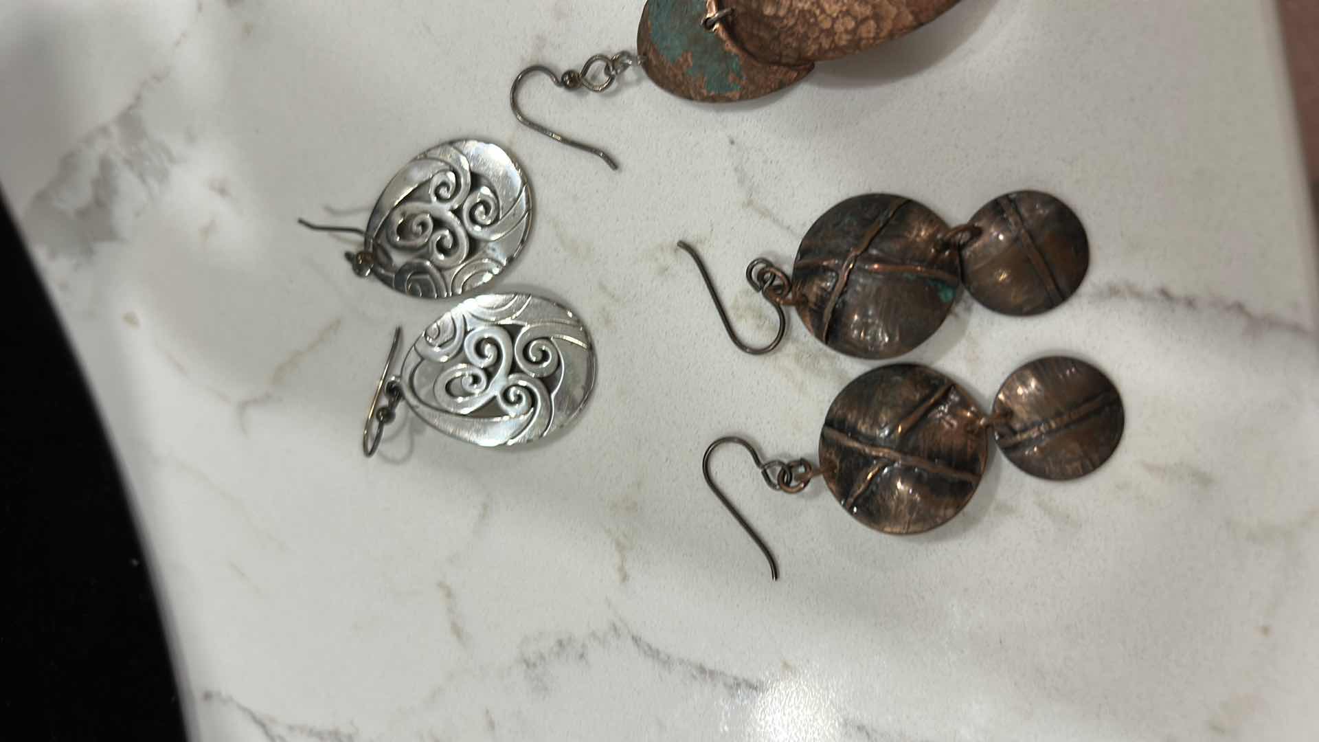 Photo 1 of JEWELRY – FIVE PAIR OF EARRINGS