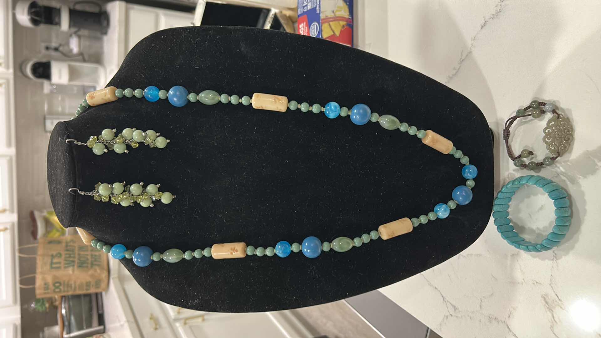 Photo 1 of JEWELRY- NECKLACE, BRACELETS AND EARRINGS