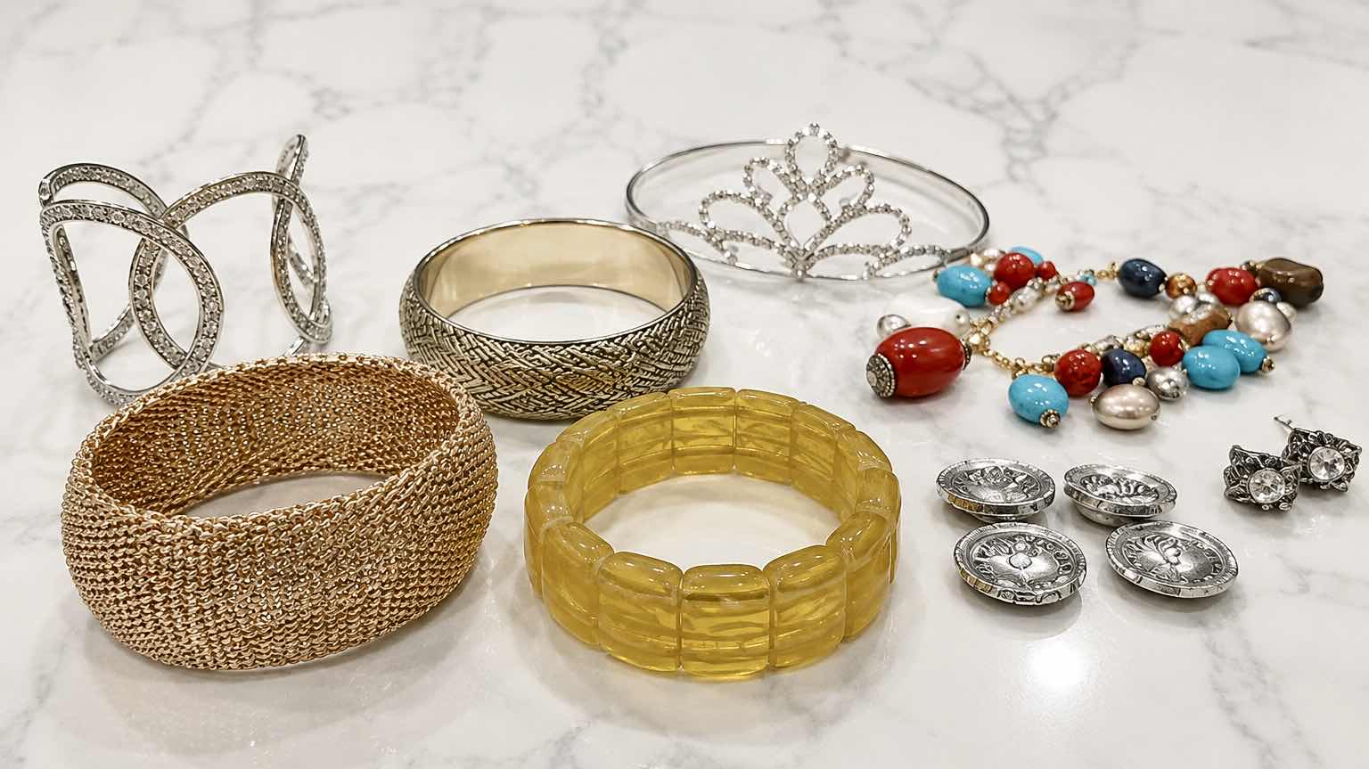 Photo 1 of JEWELRY-  BRACELETS, EARRINGS, AND MORE