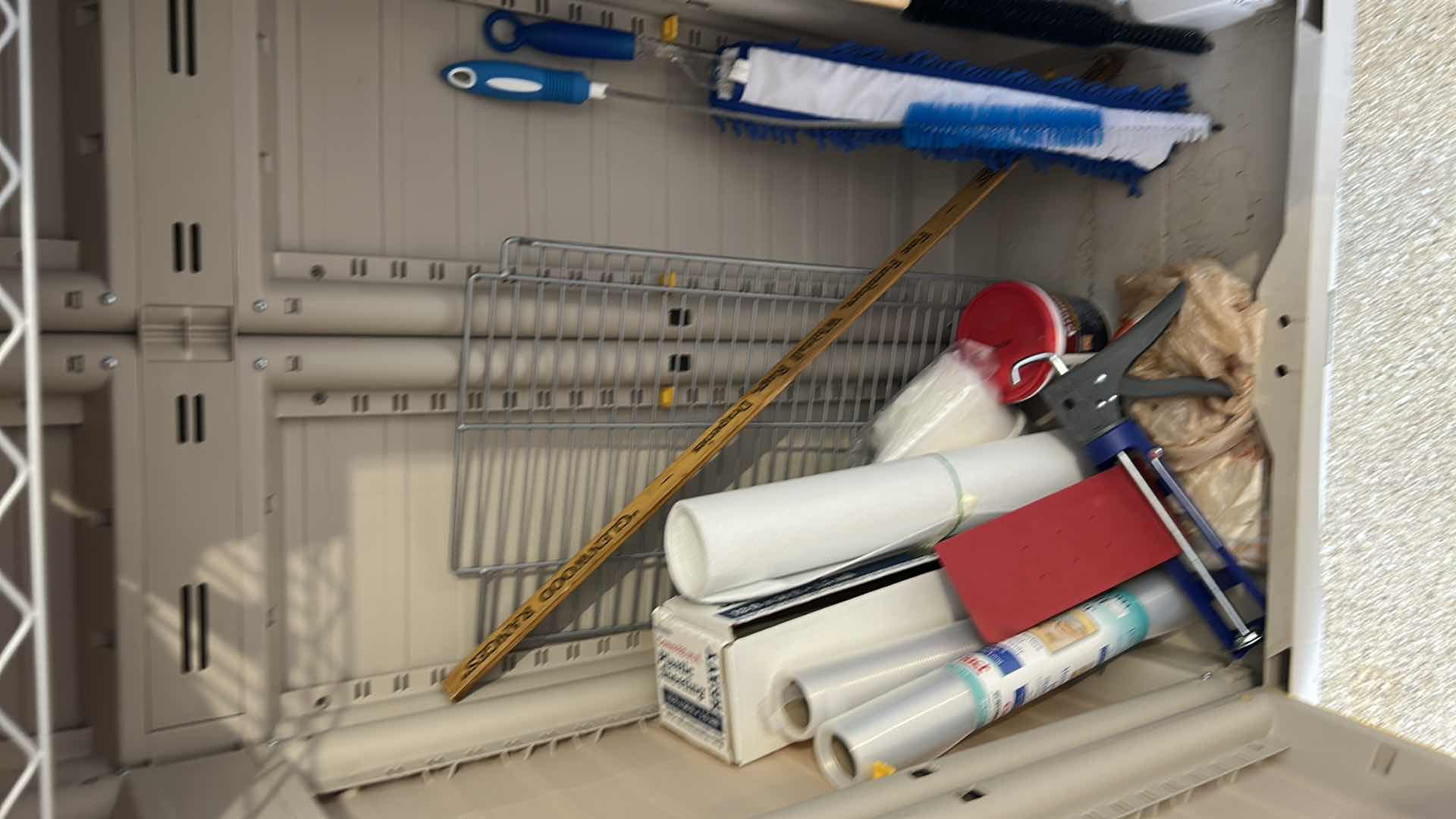 Photo 1 of CONTENTS OF GARAGE CABINET TOOLS