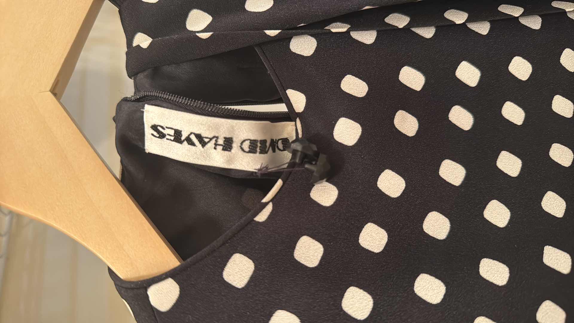 Photo 1 of DAVID HAYES BLACK & WHITE DRESS (SIZE M)