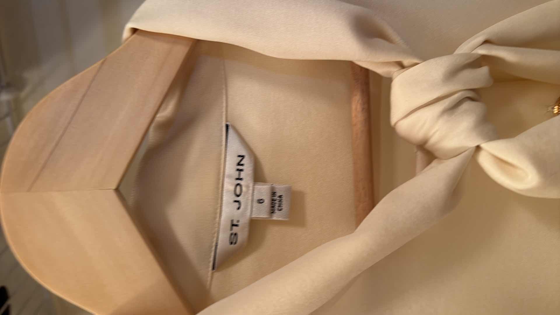 Photo 1 of 2-ST JOHN DESIGNER BLOUSES (M & 6)