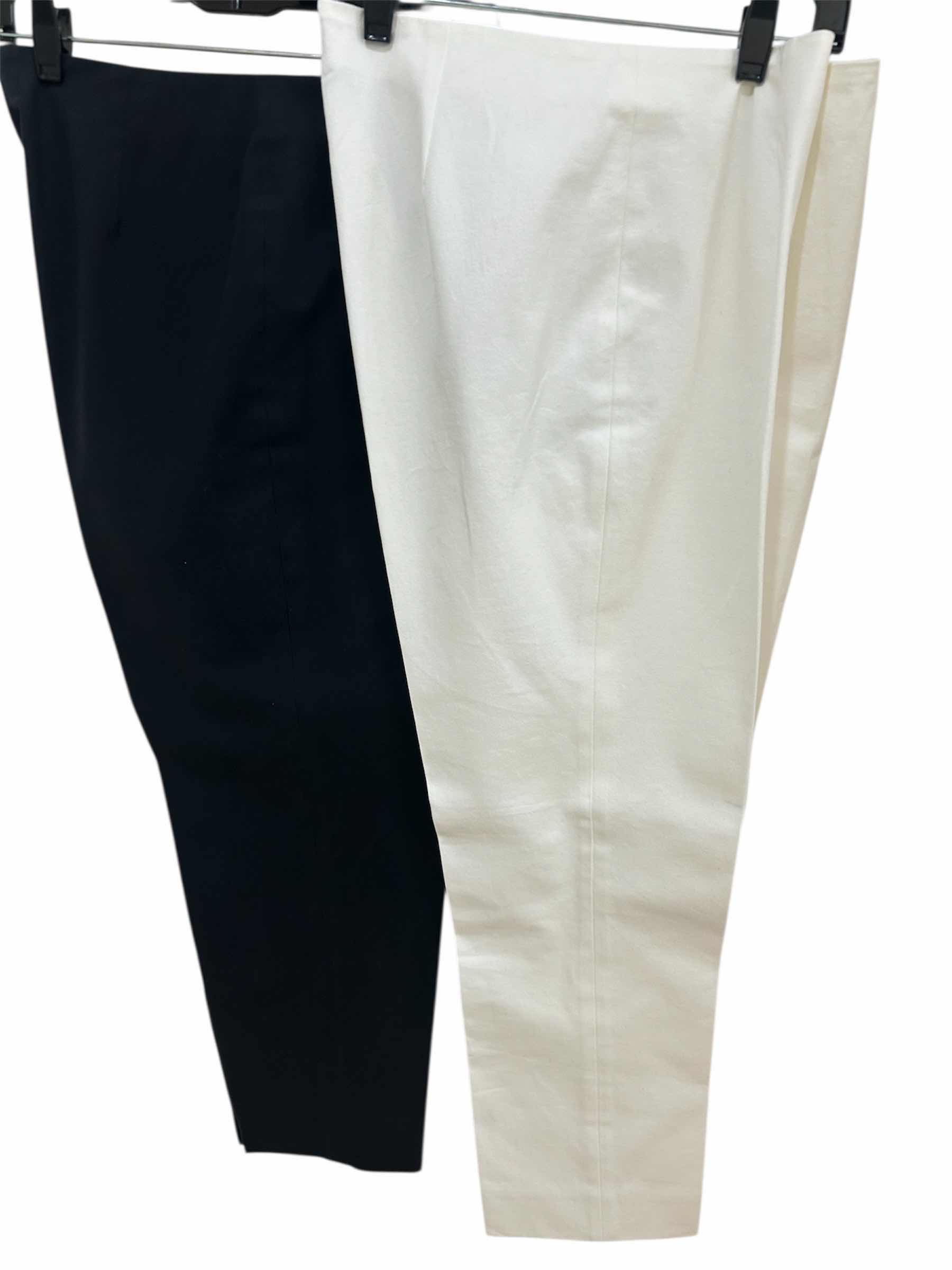 Photo 1 of 2-PEACE OF CLOTH WOMEN'S CAPRIS'S- BLACK/WHITE (SIZE 10)
