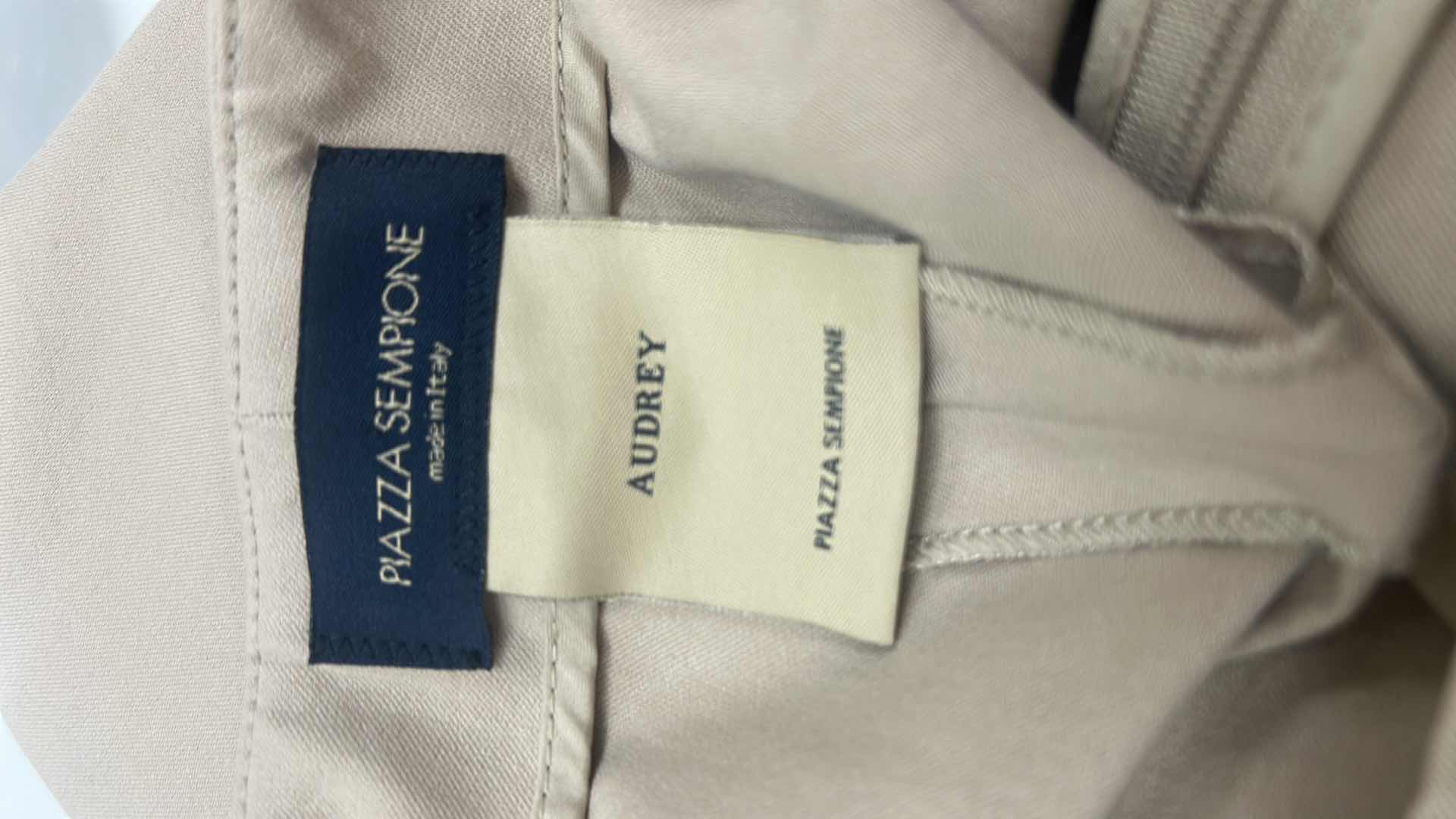 Photo 1 of PIAZZA SEMPIONE AUDREY BEIGE AND NAVY CAPRIS SIZE 46